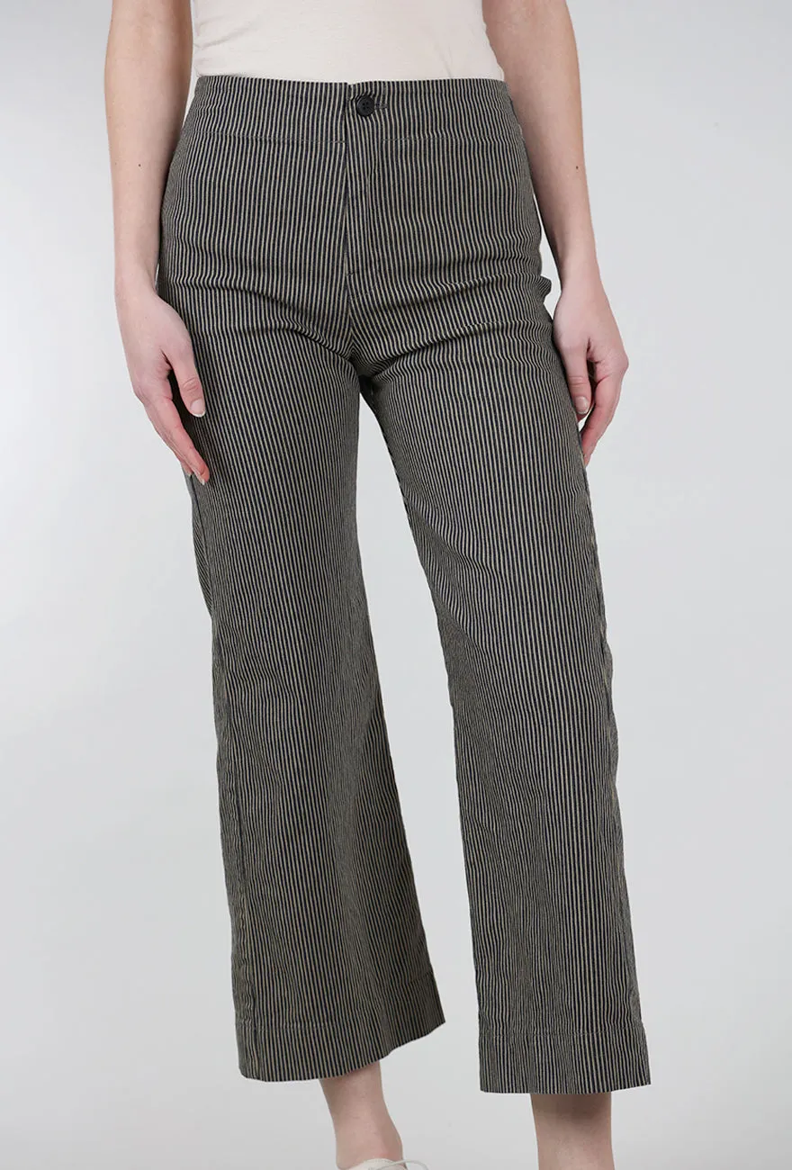 Easy Movement Railroad Knack Pant, Khaki Stripe