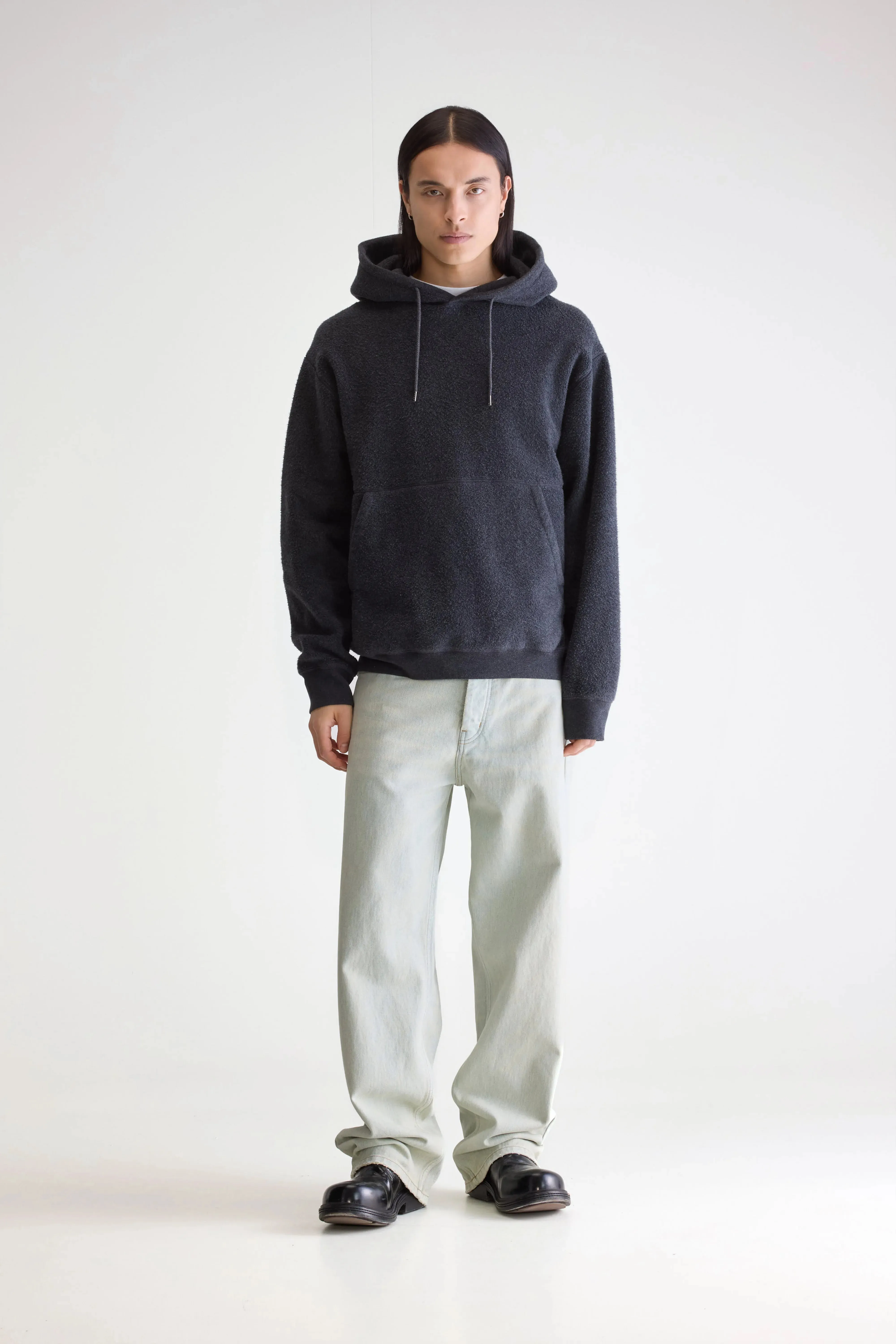 Easy pieces Mattis relaxed hoodie (252 / M / ANTHRACITE)