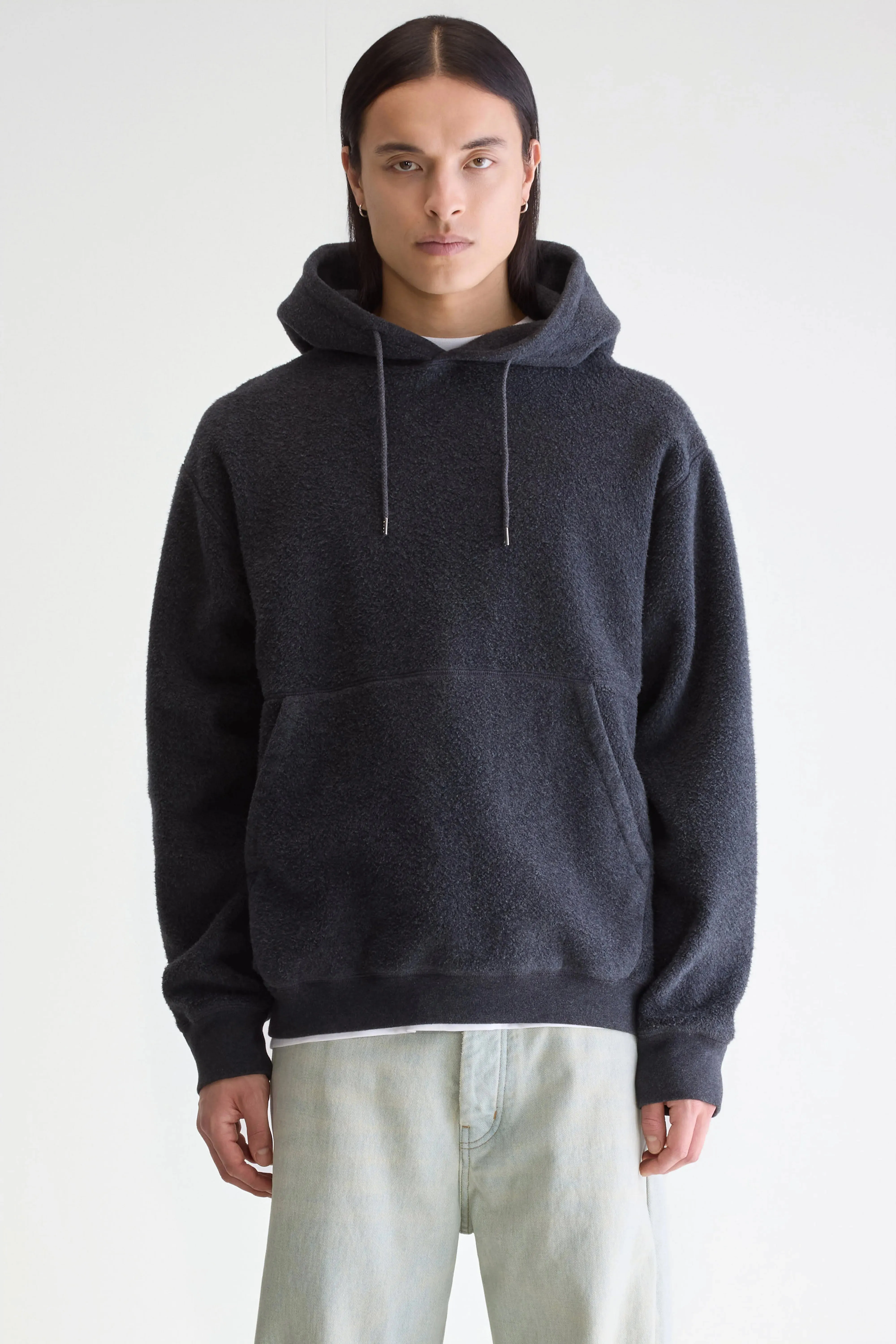 Easy pieces Mattis relaxed hoodie (252 / M / ANTHRACITE)