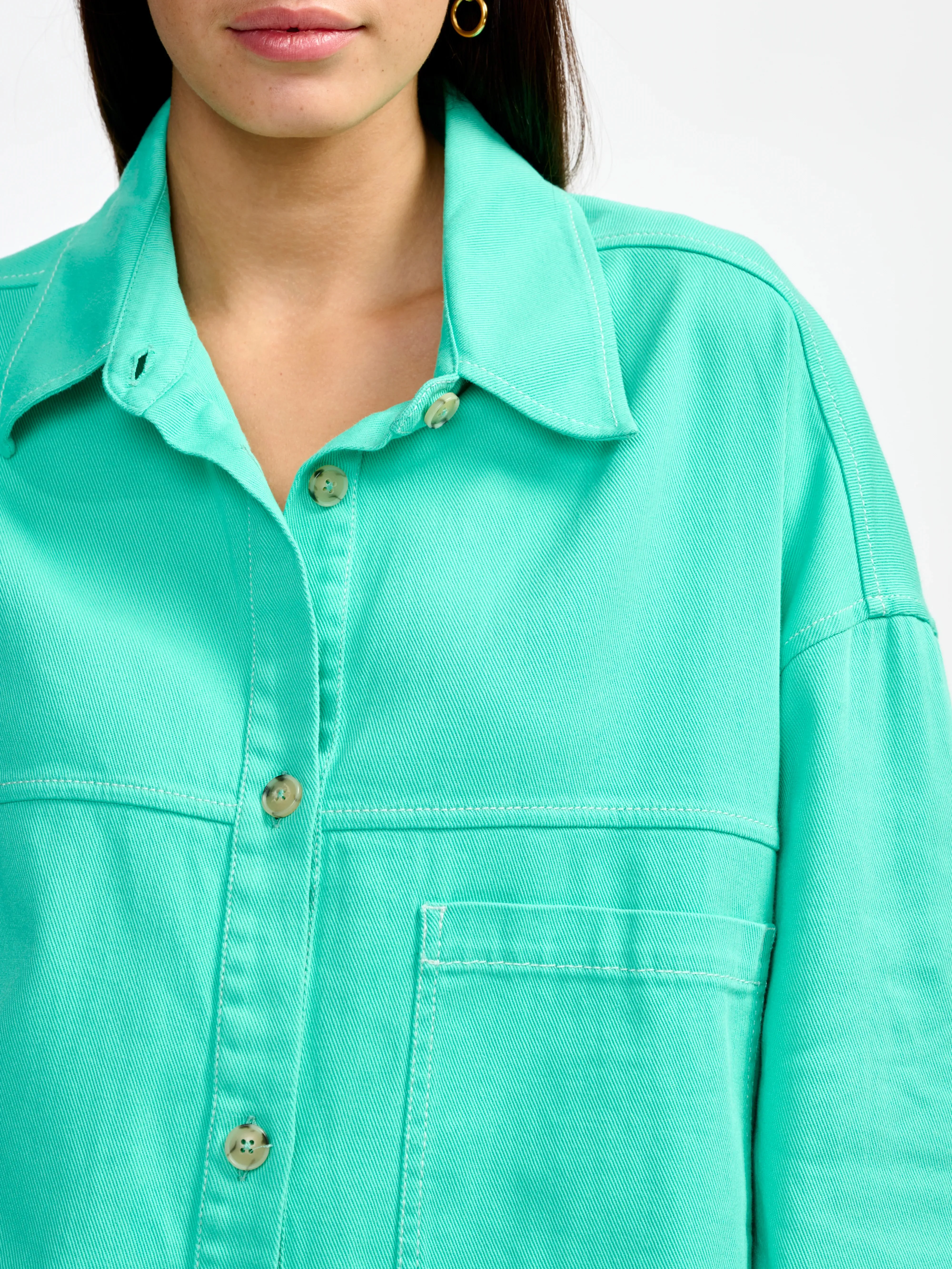 Edge Ready link overshirt (241 / W / MIAMI)