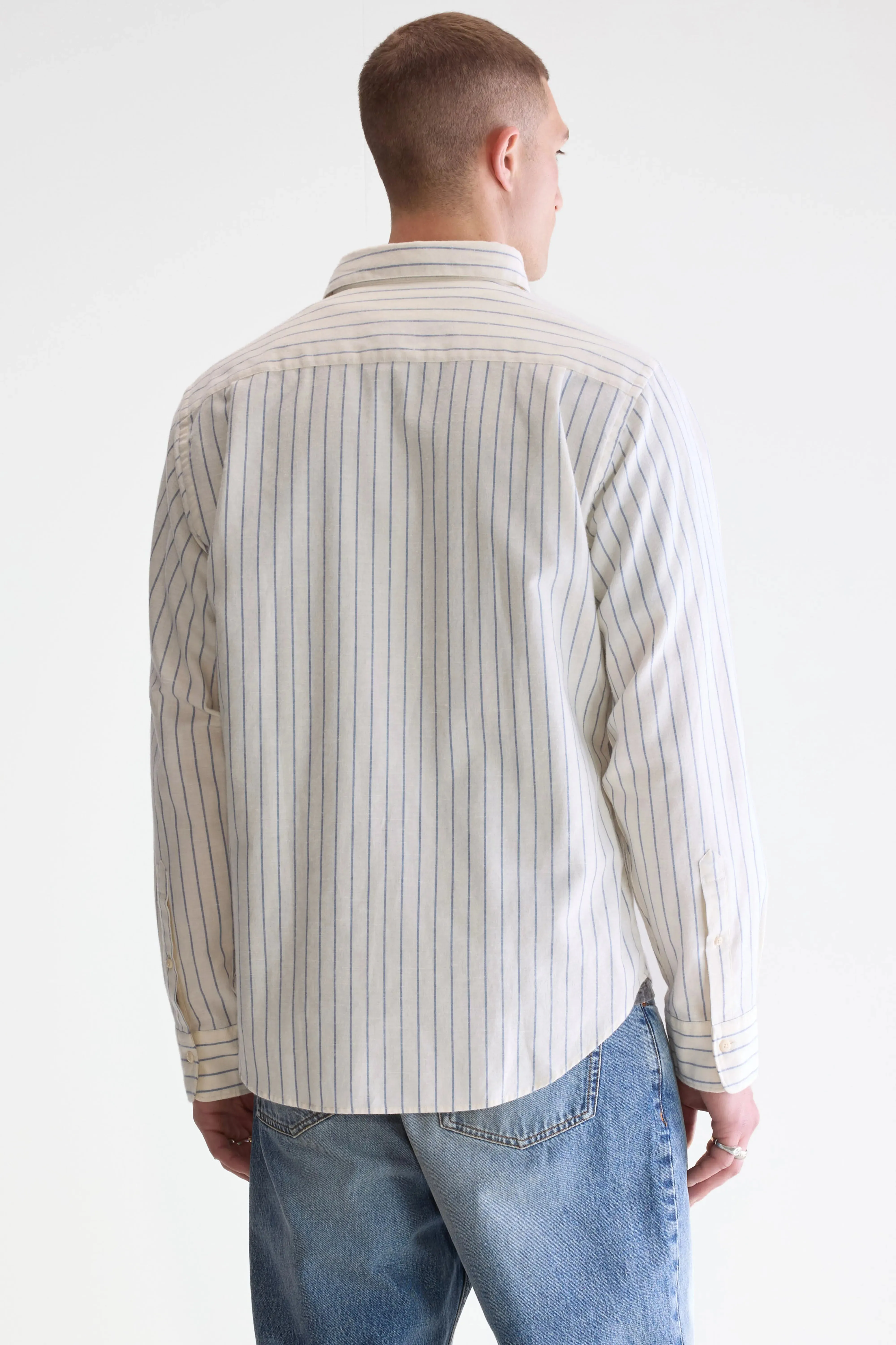 Edgy style Franklin regular shirt (252 / M / STRIPE F)