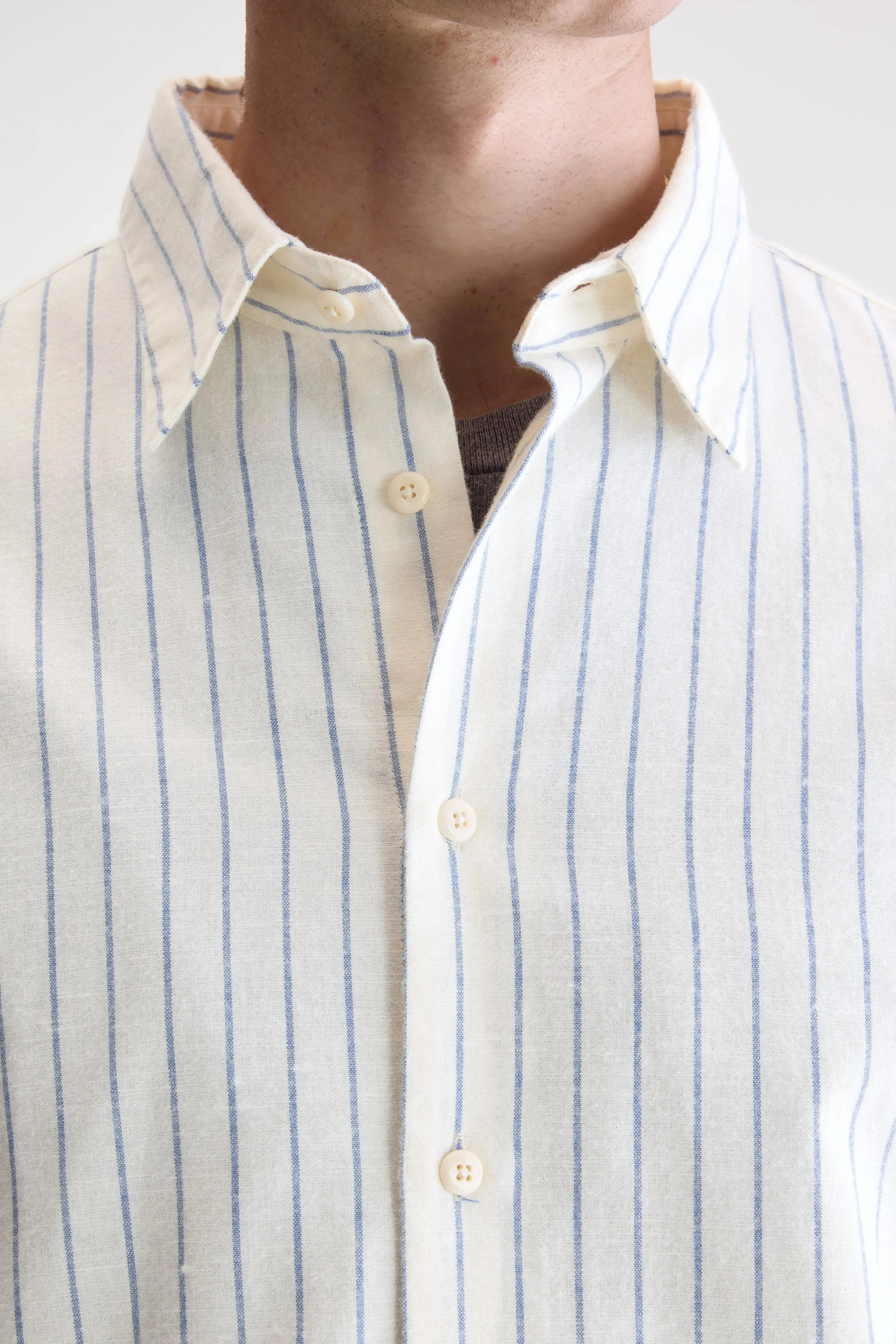 Edgy style Franklin regular shirt (252 / M / STRIPE F)