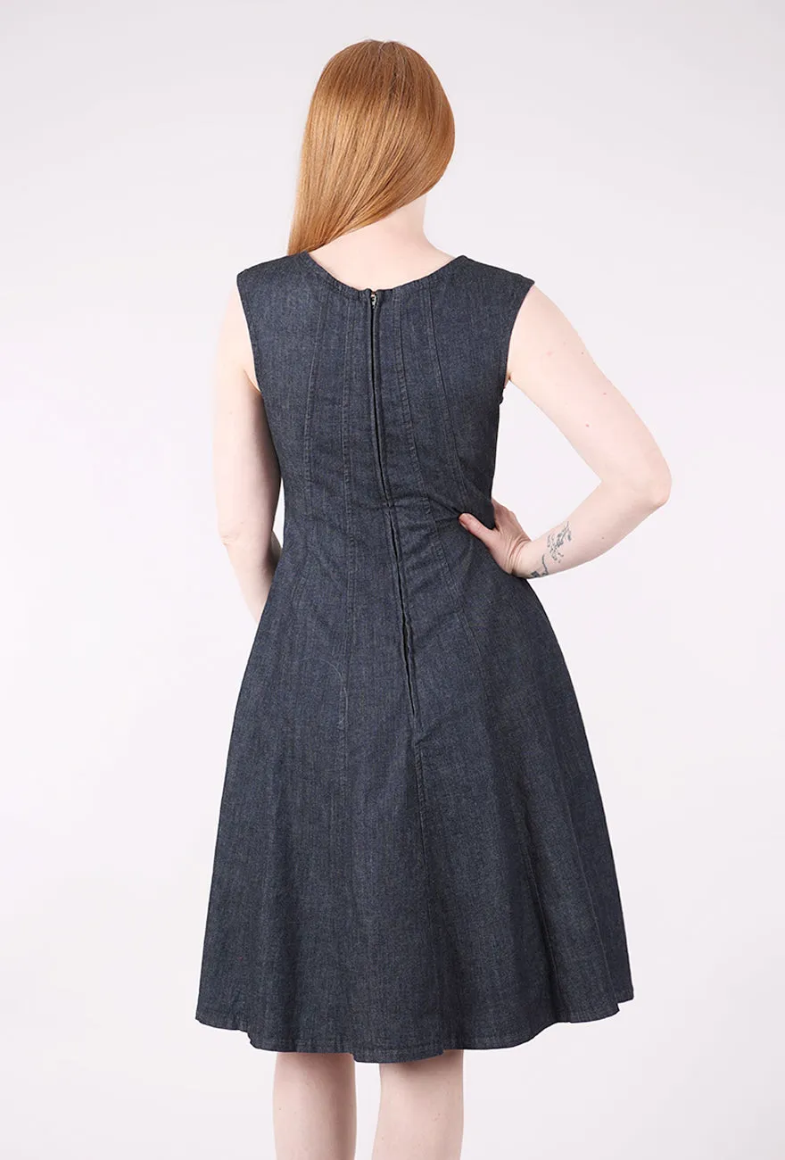 Editorial Piece New Directions in Denim Dress, Denim