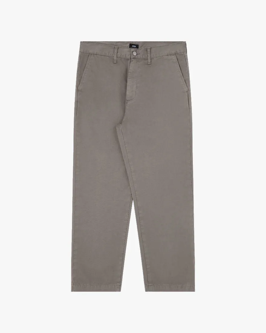 Edwin Jaga Loose Pant - Brushed Nickel | Edwin Chinos & Non-Denim Pants | JEANSTORE