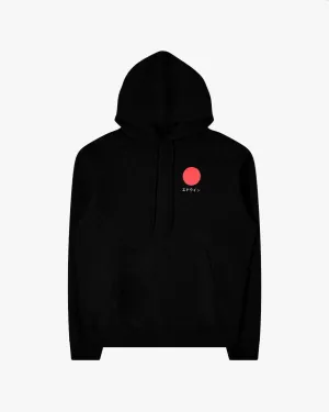 Edwin Japanese Sun Hoodie Sweat - Black | Edwin Sweaters & Knitwear | JEANSTORE