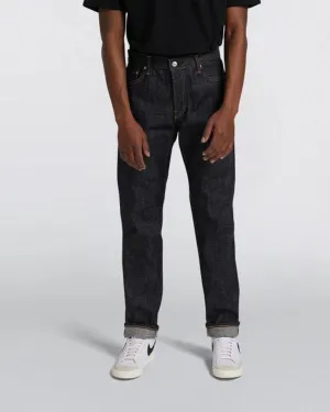 Edwin Made In Japan Regular Tapered Mens Jeans - 13.5oz Kaihara Dark Pure Indigo Rainbow Selvage Denim / Blue Unwashed | Edwin Jeans | JEANSTORE