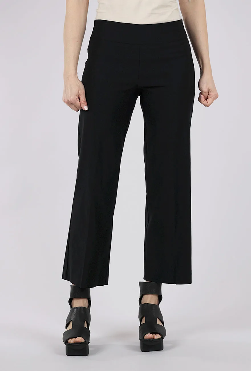 EF Crop Wide Leg Pant, Black On The Go Outfit Staple