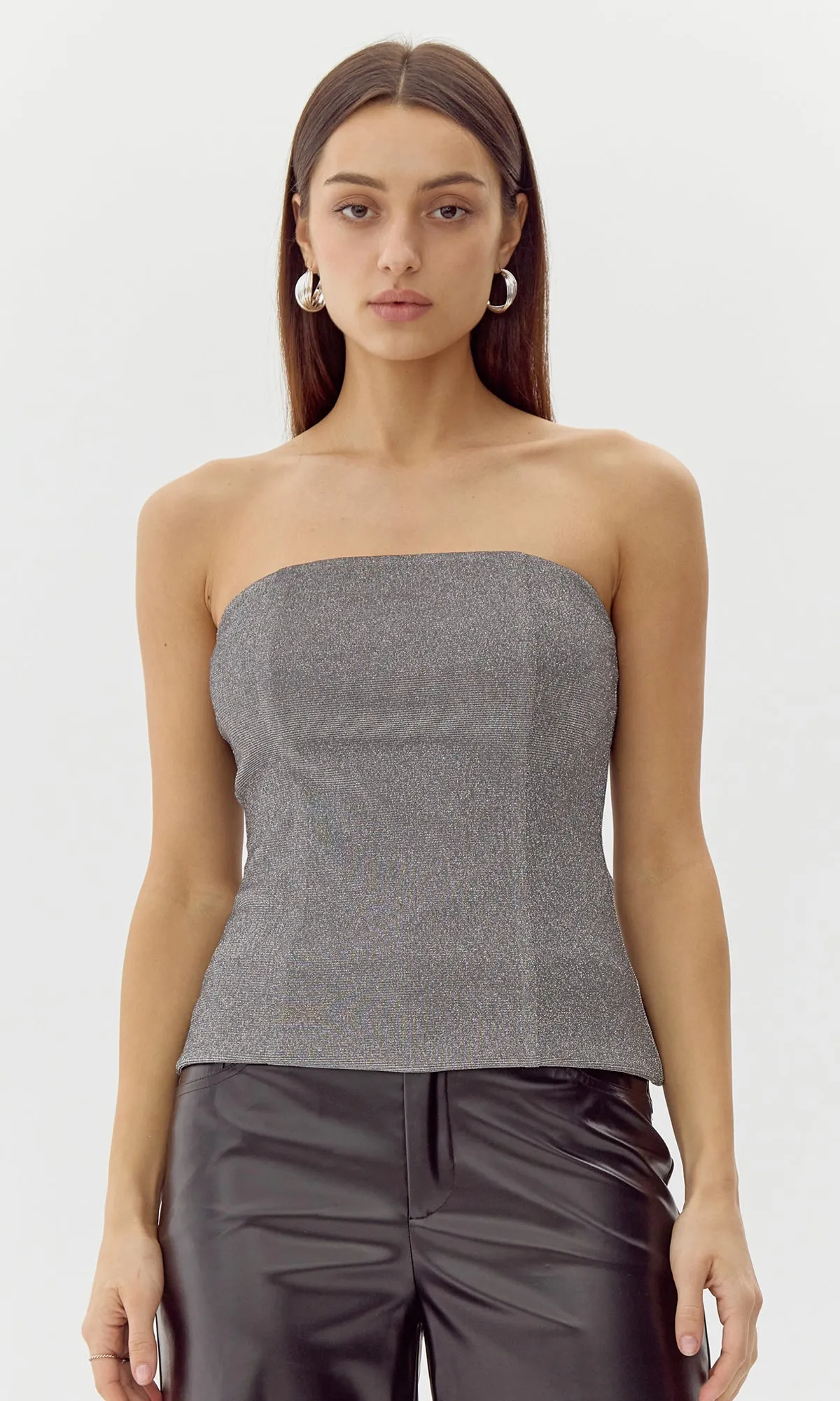 Effortless Wear Catalina Metallic Tube Top