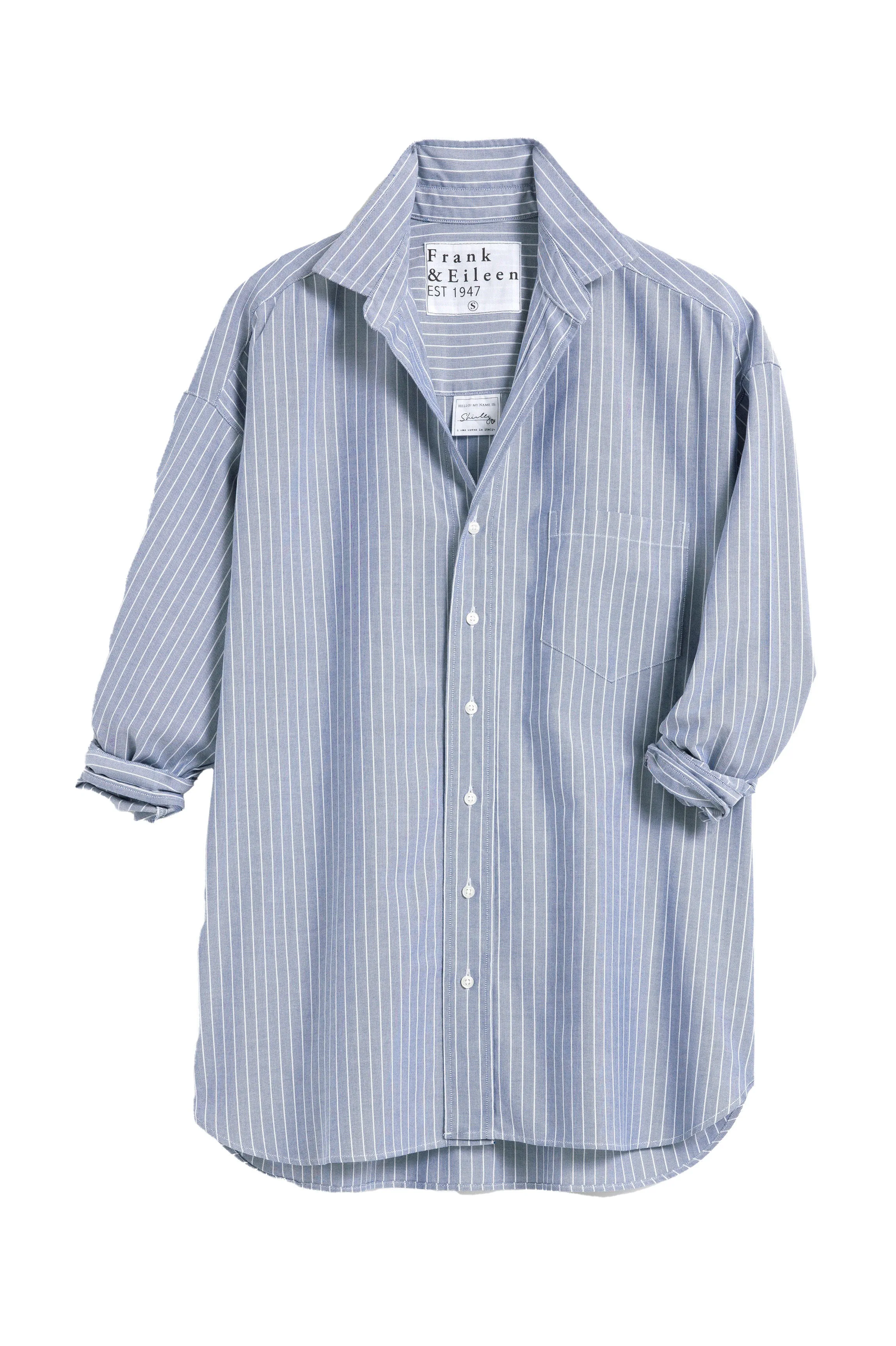 Effortless Wear Shirley Navy Stripe Shirt