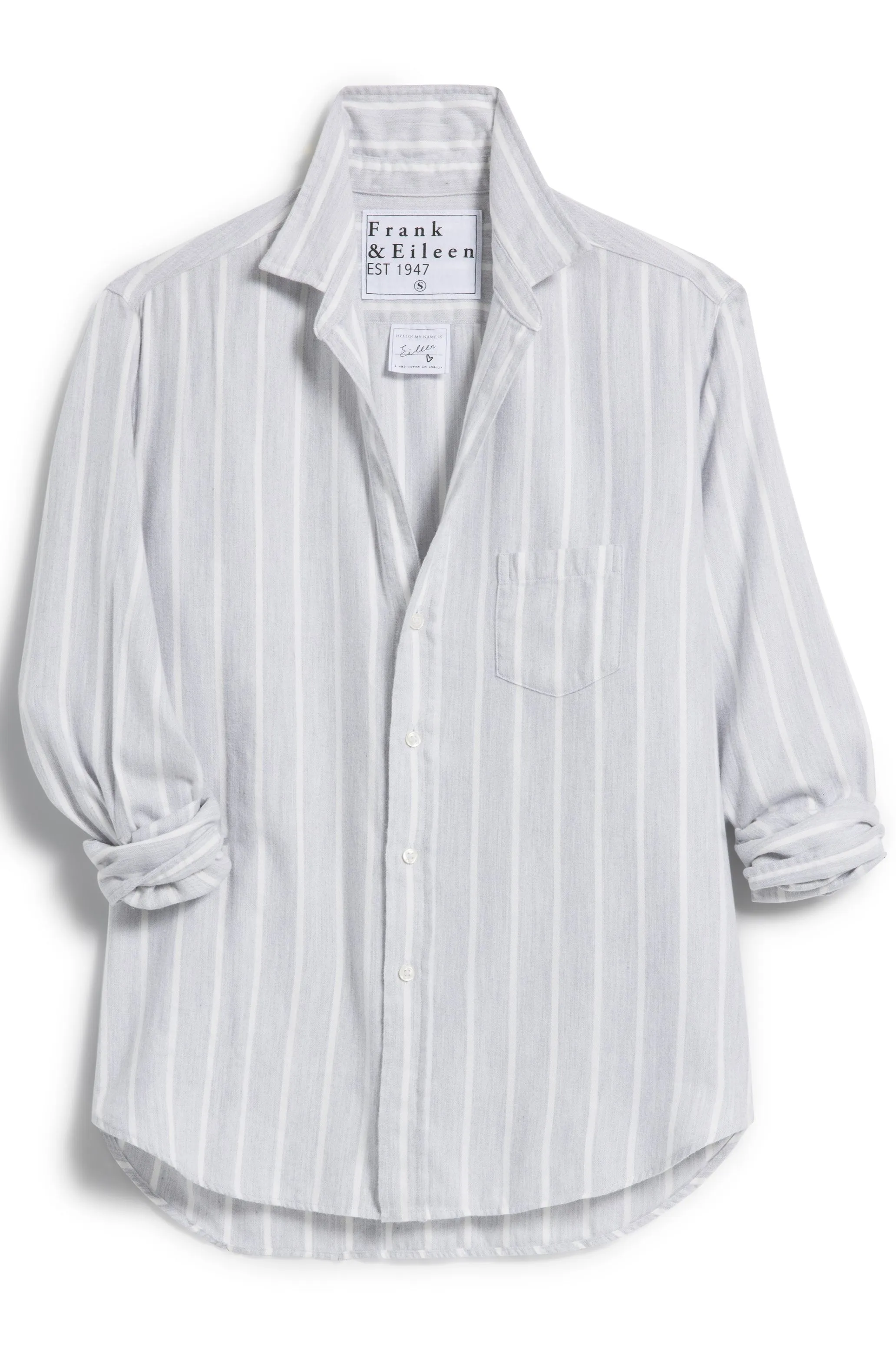 Eileen Gray Stripe Shirt Bright spring palette Easygoing spring outfit