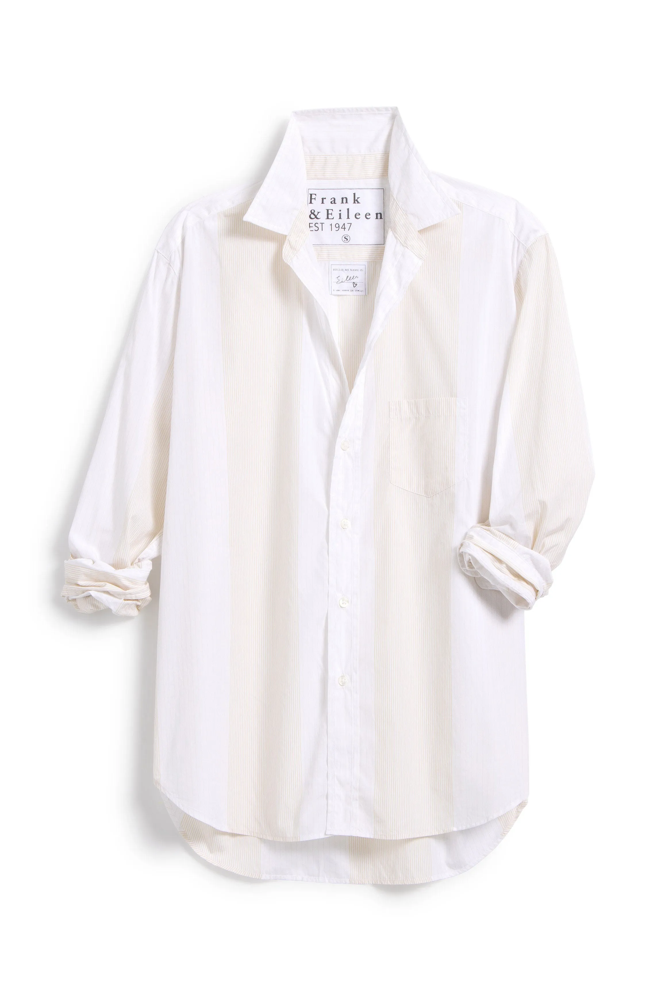 Flowy summer-inspired top Eileen Sand Stripe