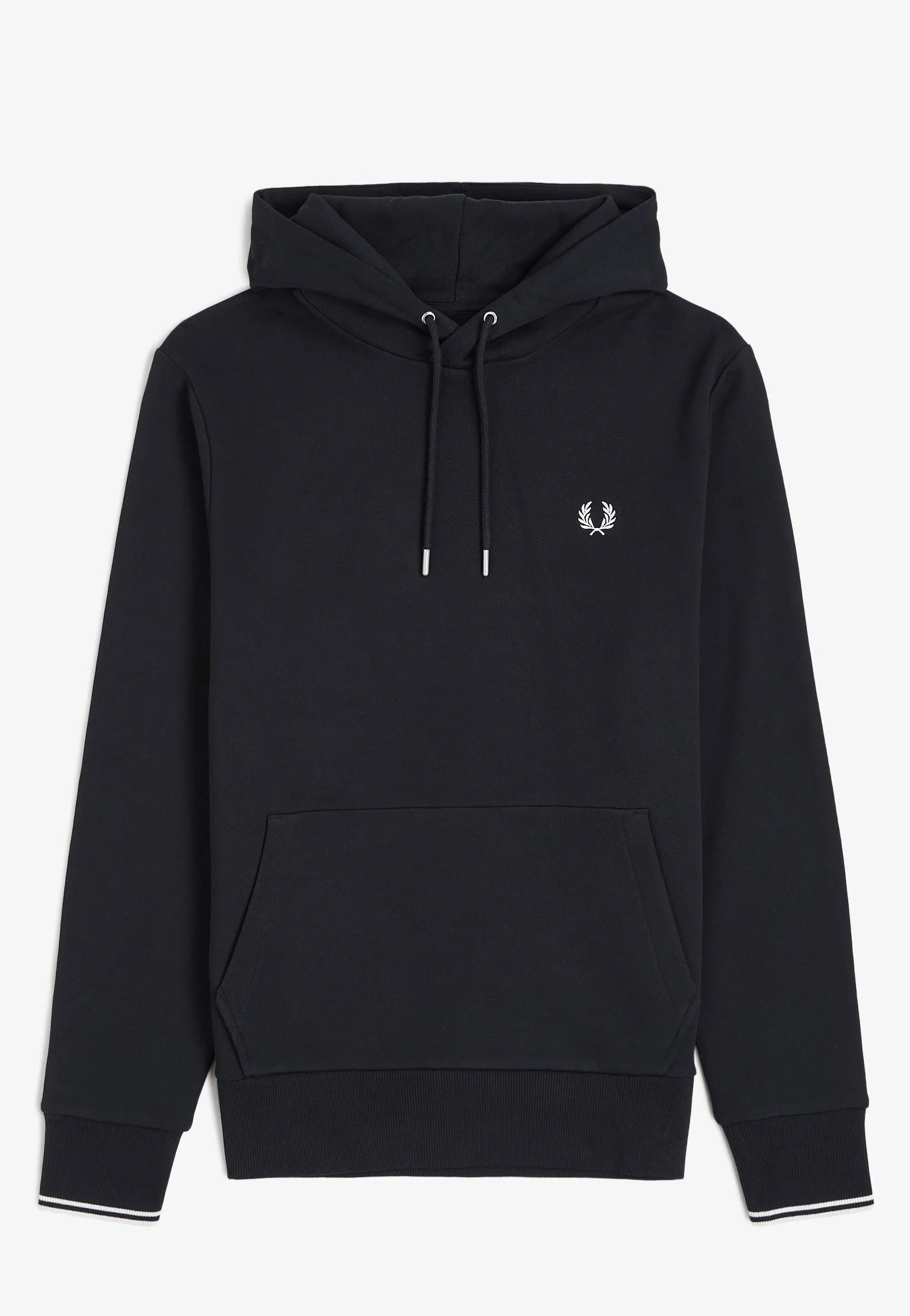 Elegant Appearance Fred Perry - Tipped Hooded Navy - Hoodie