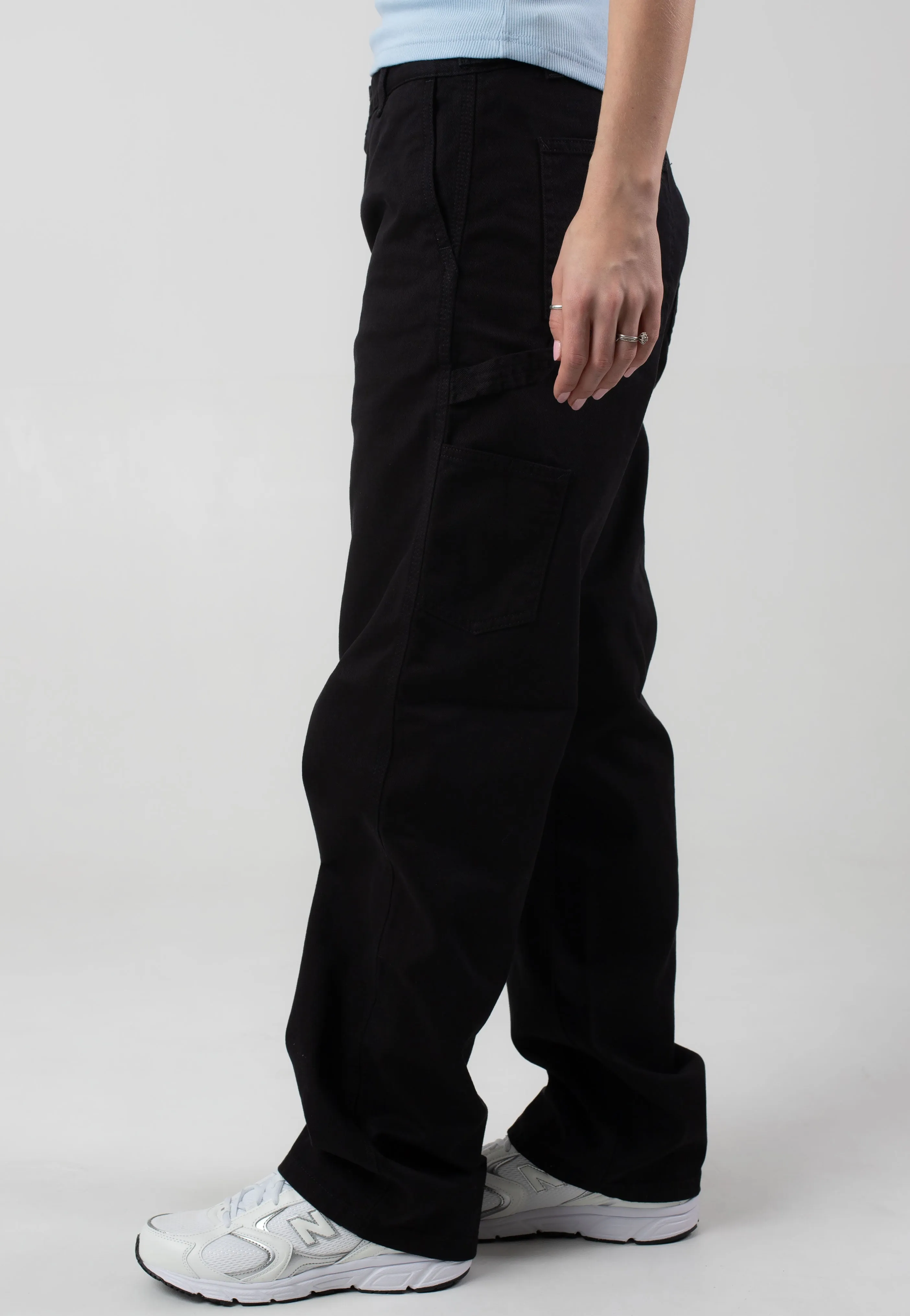 elegant design Carhartt WIP - W' Drewe Rinsed Black - Pants