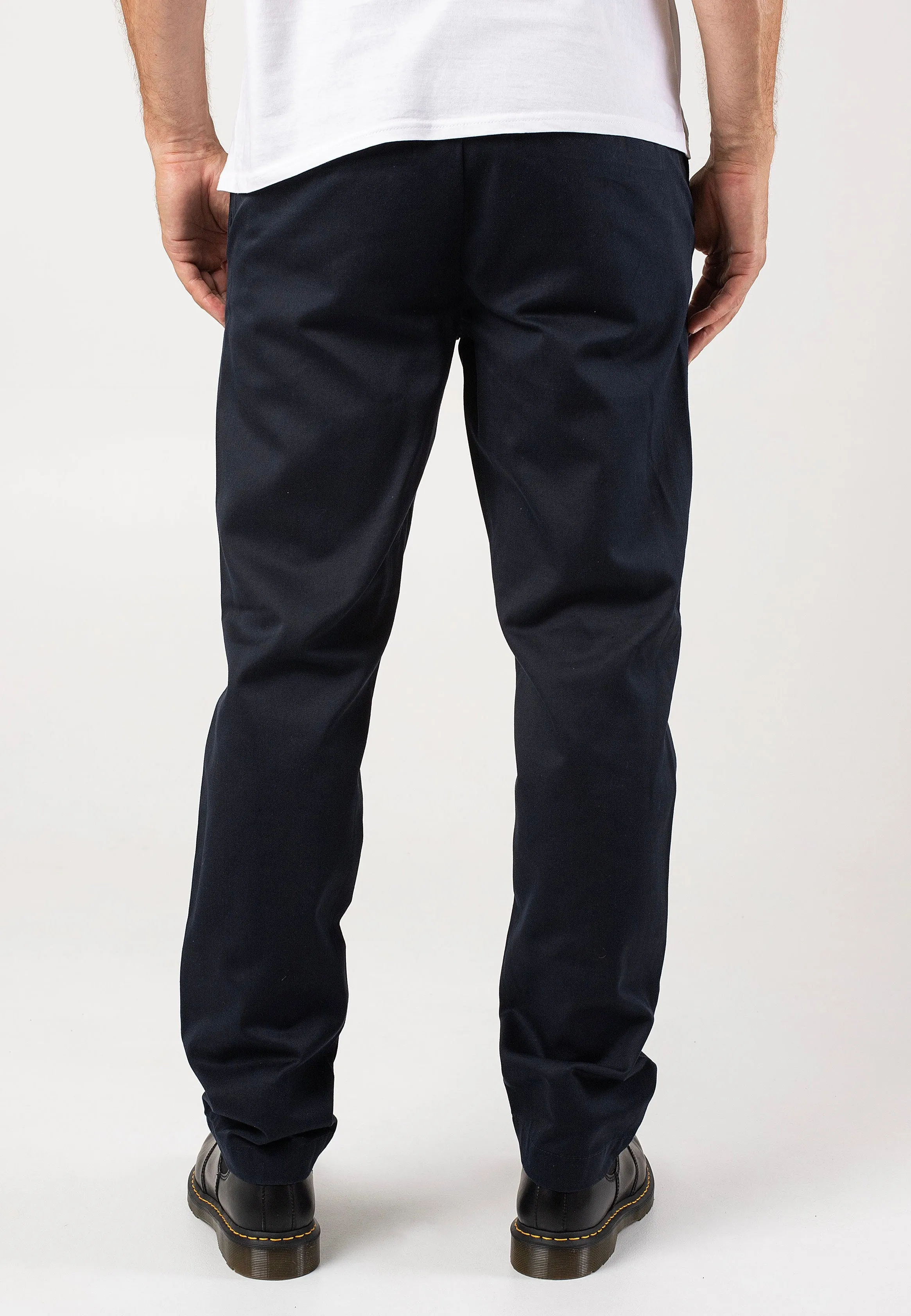 Elegant Waistband Carhartt WIP - Master Rinsed Dark Navy - Pants