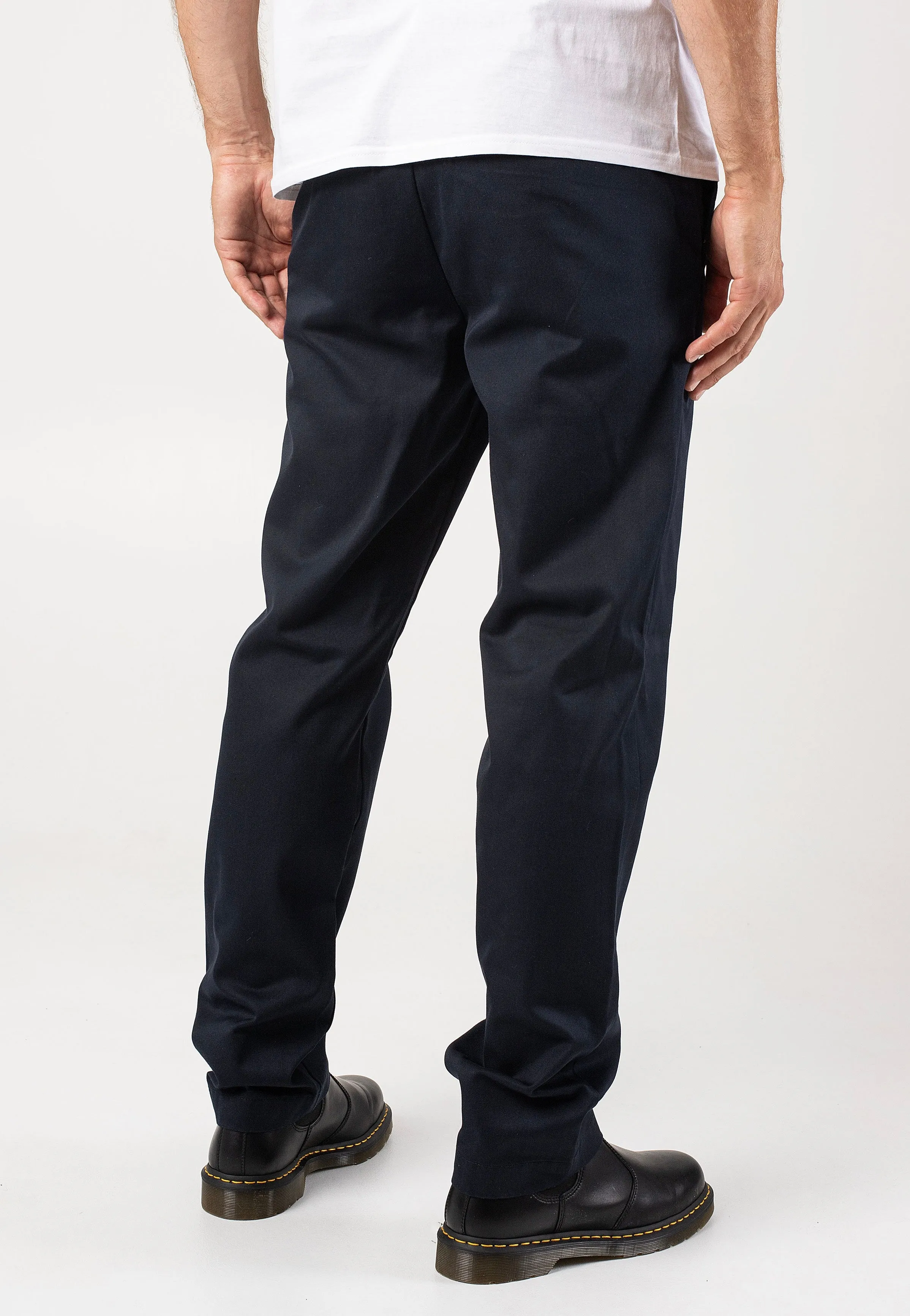 Elegant Waistband Carhartt WIP - Master Rinsed Dark Navy - Pants