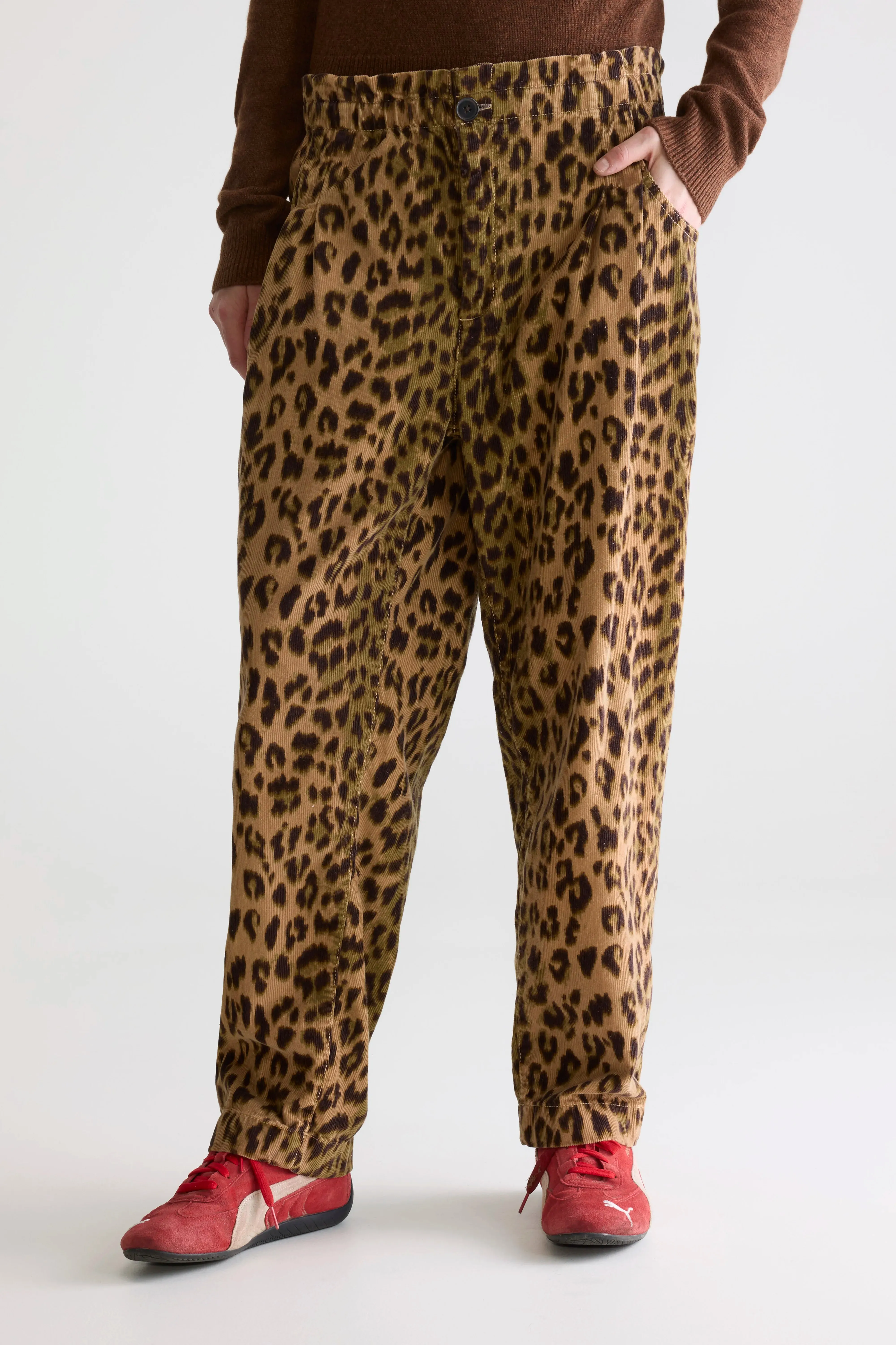 Elegant Waistband Winona paperbag trousers (252 / W / COMBO B)