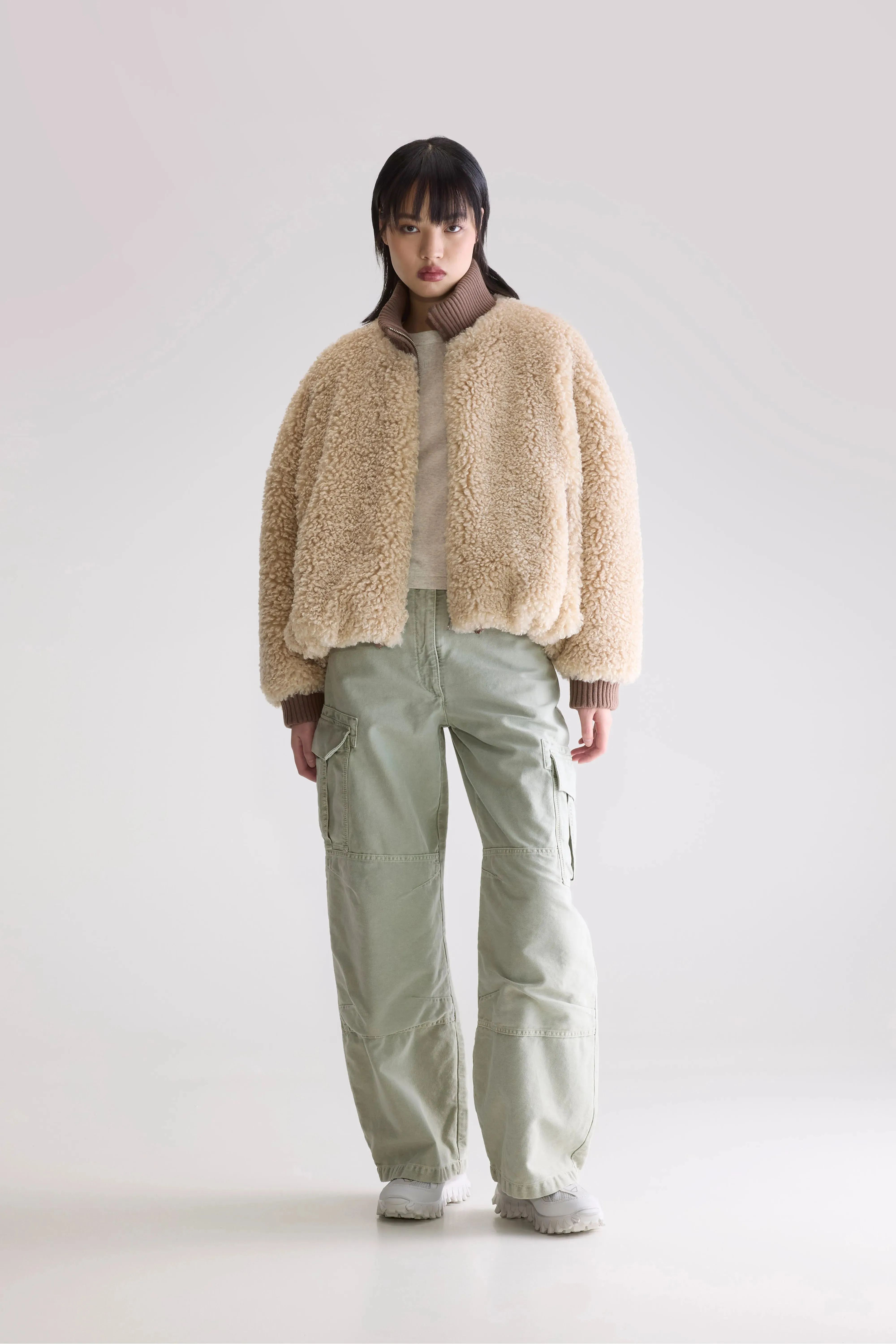 Element Ready Jallis faux-fur jacket (252 / W / SWAN)