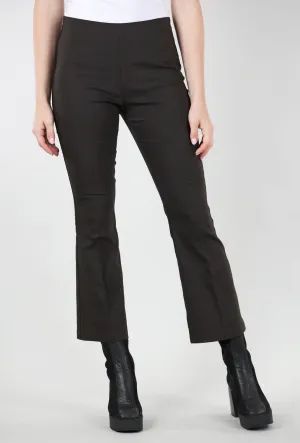 All-Season Wear Ella Crop Flare Pant, Brown