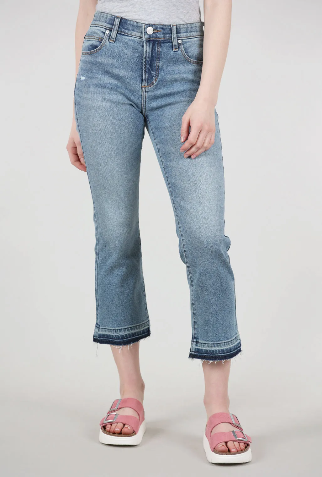 Eloise Bootcut Denim, Blue Dust Urban appeal breath easy