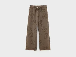 Sporty Style Freedom Fit Emberia Pan Dobby Trousers  (251 / W /BROWN)