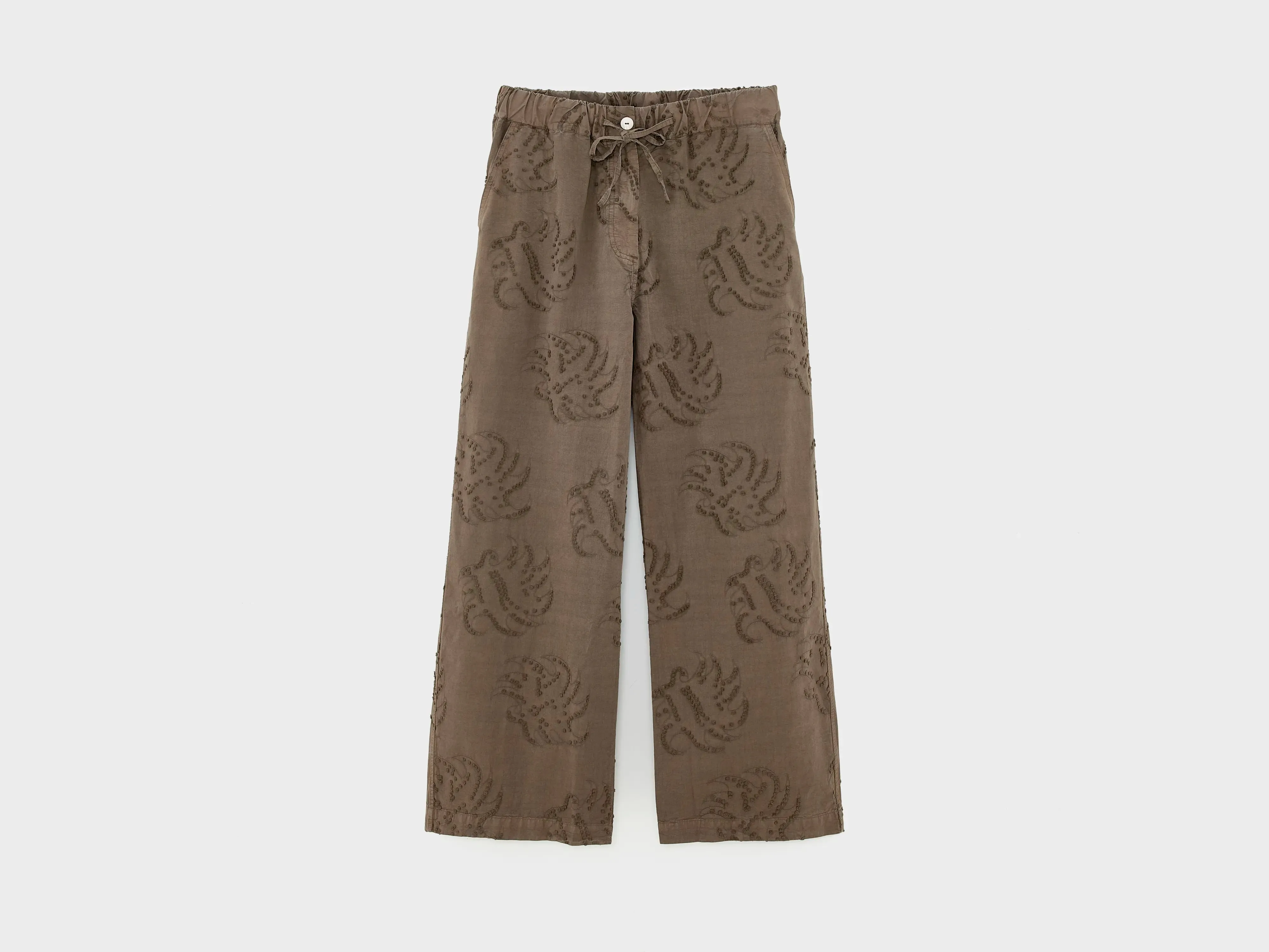 Sporty Style Freedom Fit Emberia Pan Dobby Trousers  (251 / W /BROWN)
