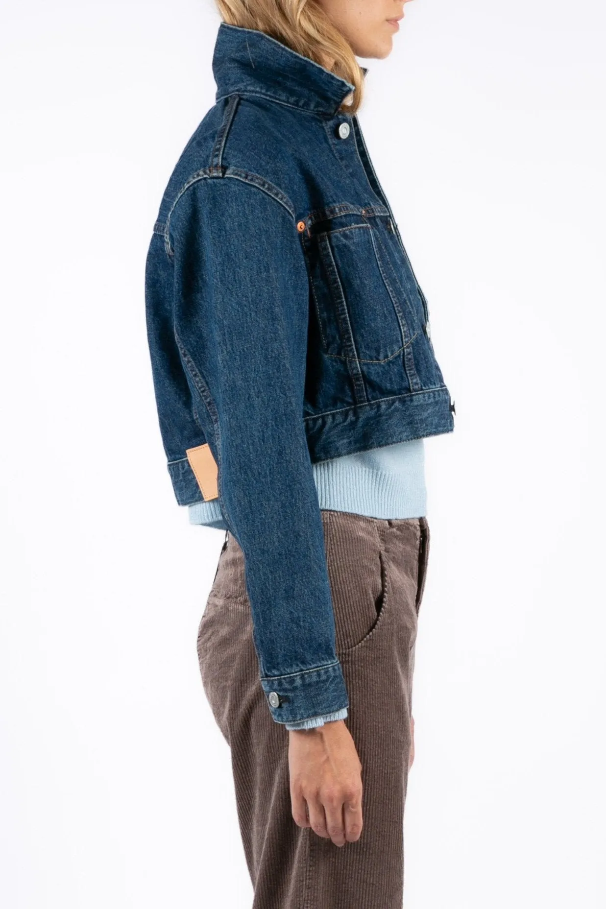 Enclave Cropped Jacket city note