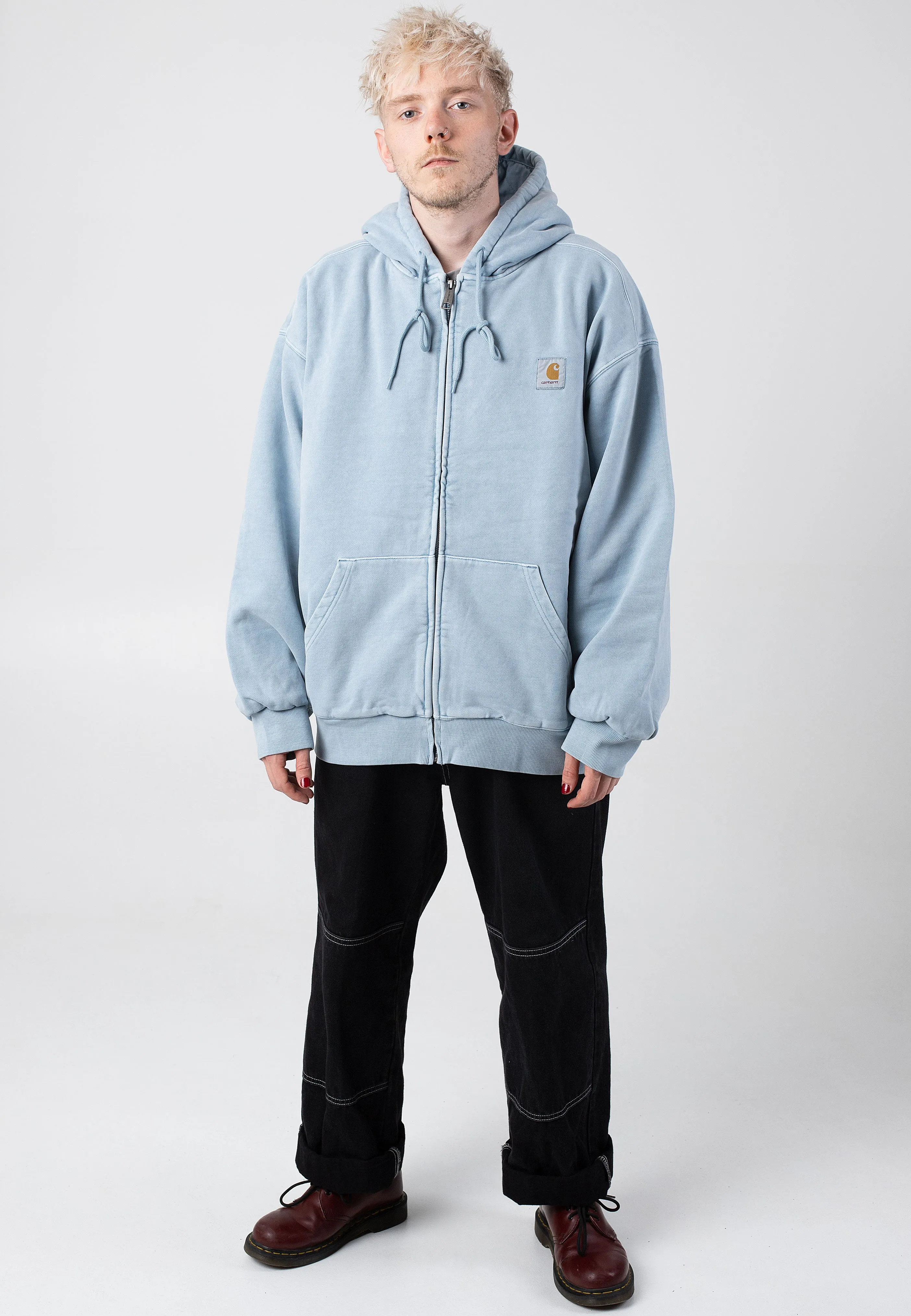 Eraser Carhartt WIP - Hooded Vista Garment Dyed Dusty Ice - Jacket