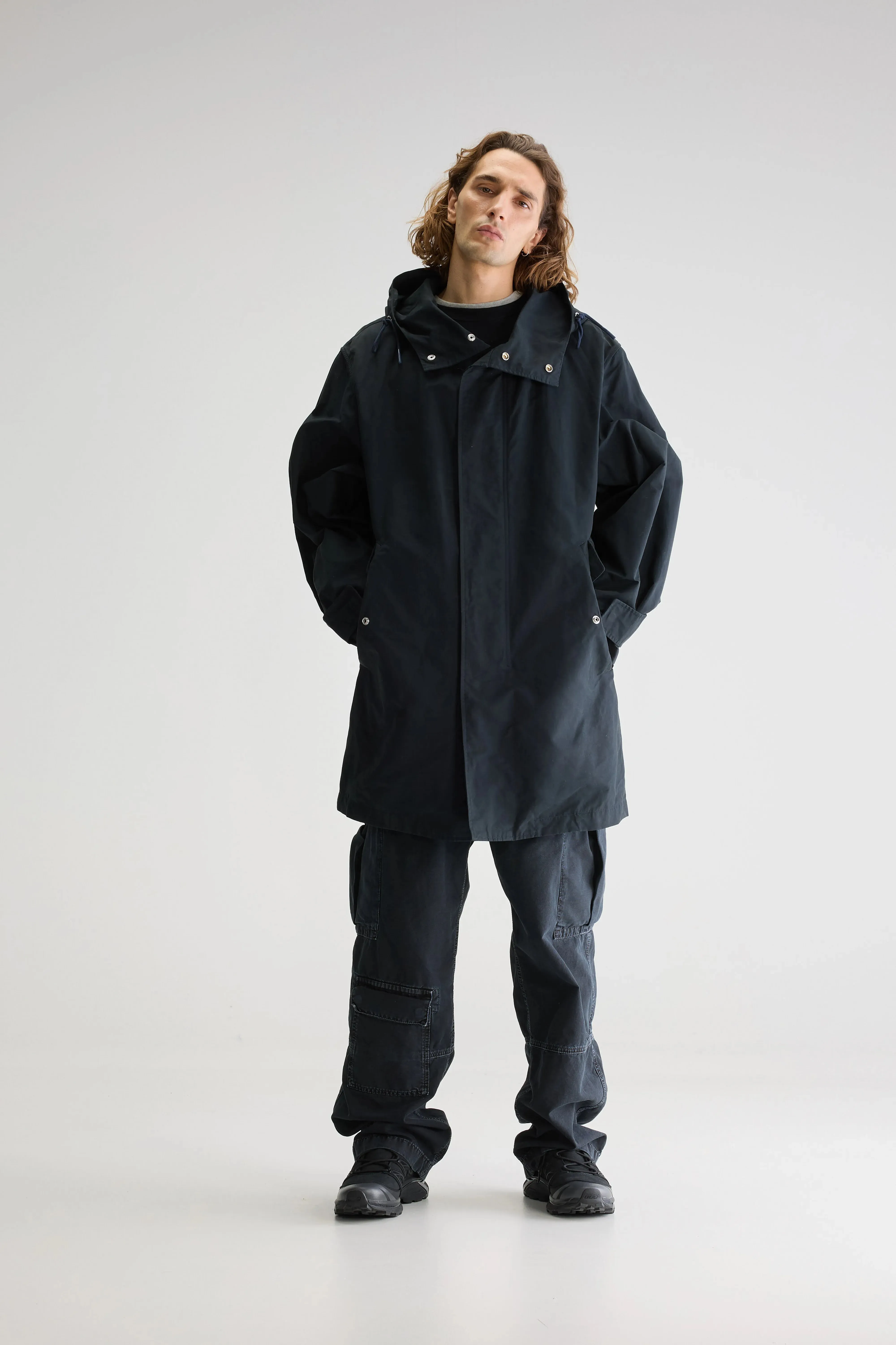 Essential City Piece Hansom hooded parka (251 / M / AMERICA)