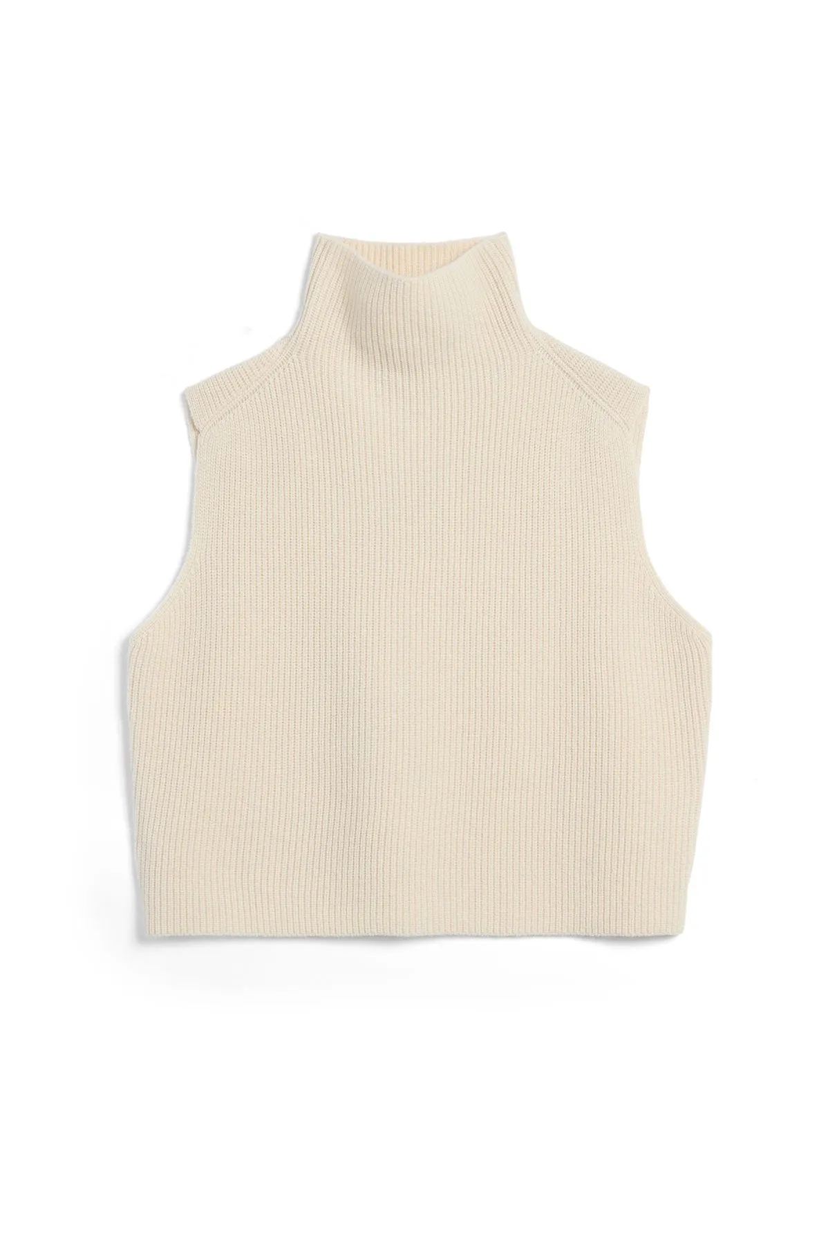 Street Trend Compact Style Evelina Off White Vest