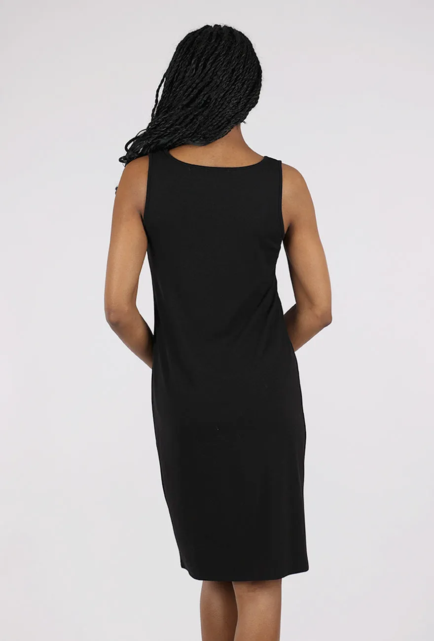 Evening Gown Core Travel Short Everything Dress, Black