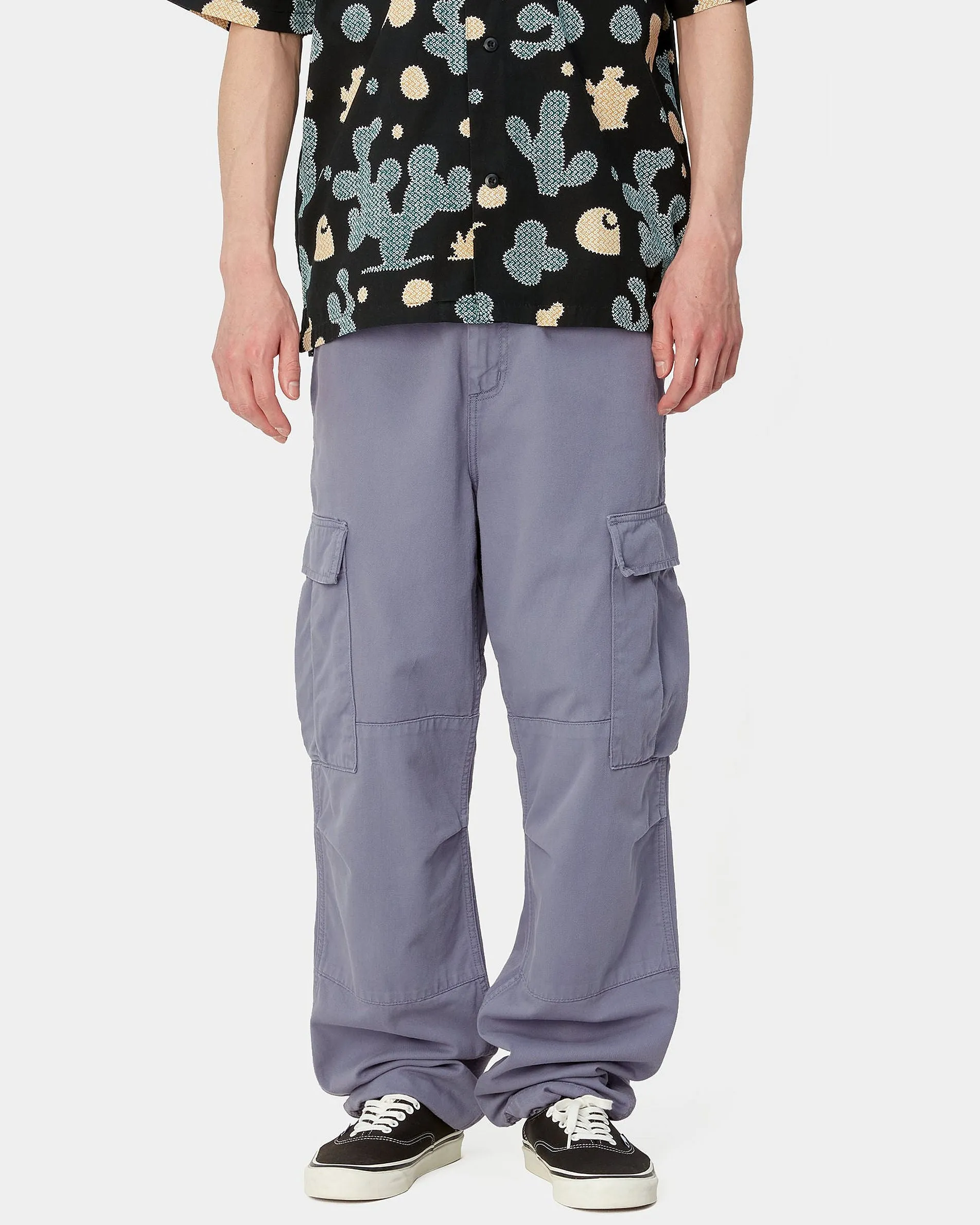 Carhartt WIP Regular Cargo Pant - Bay Blue Garment Dyed | Carhartt WIP Chinos & Non-Denim Pants | JEANSTORE