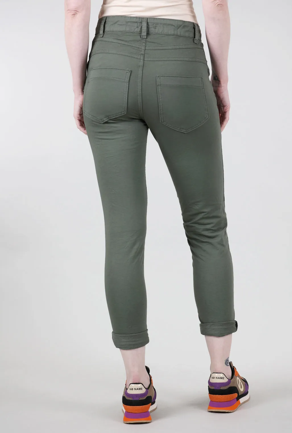Everyday Comfort Four-Button F/W Signature Pant, Olive
