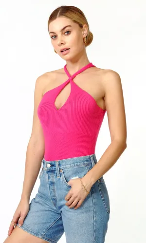 Rina Knit Halter Top G234WT5913