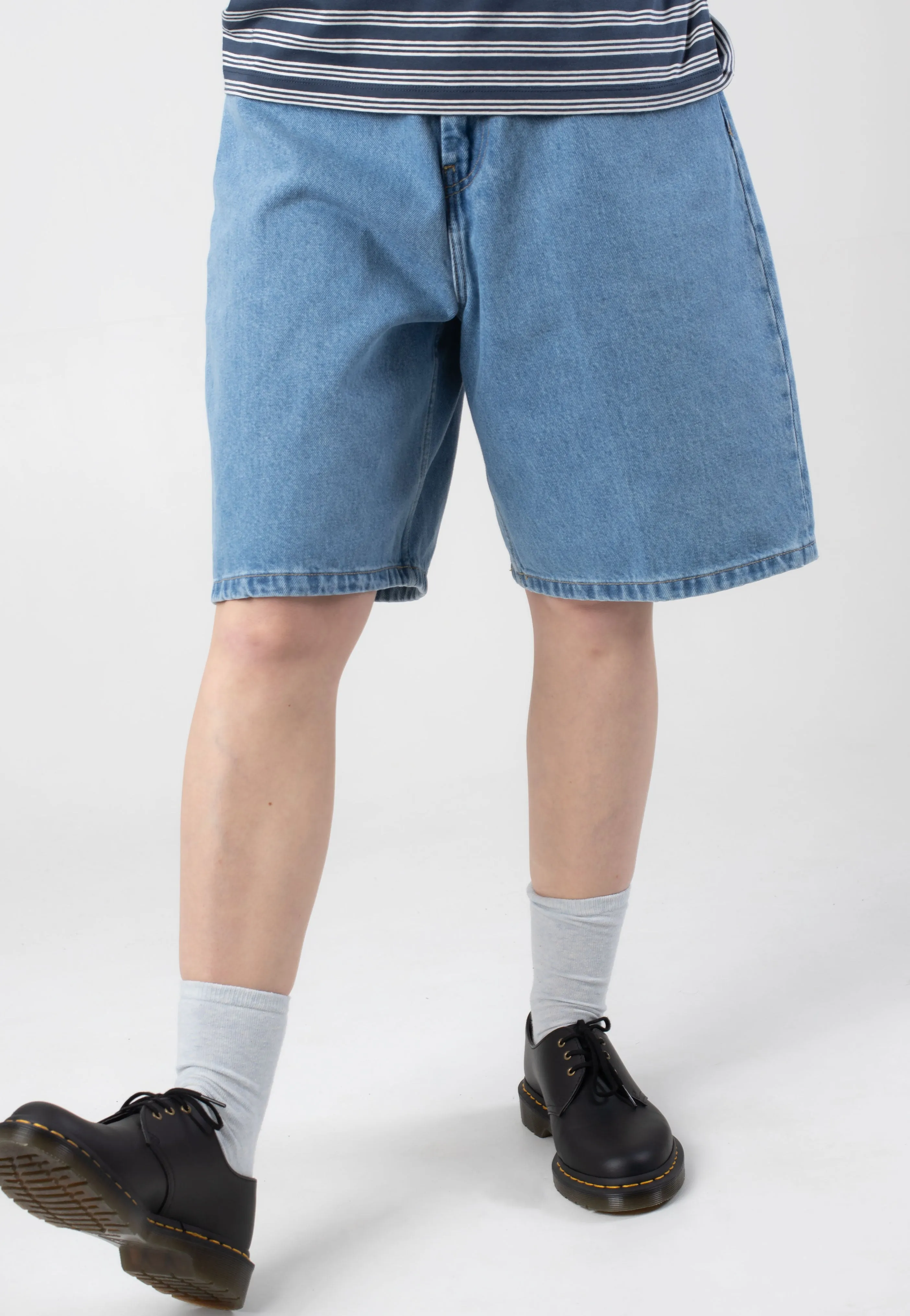 Everyday Easy Carhartt WIP - W' Brandon Stone Bleached Blue - Shorts