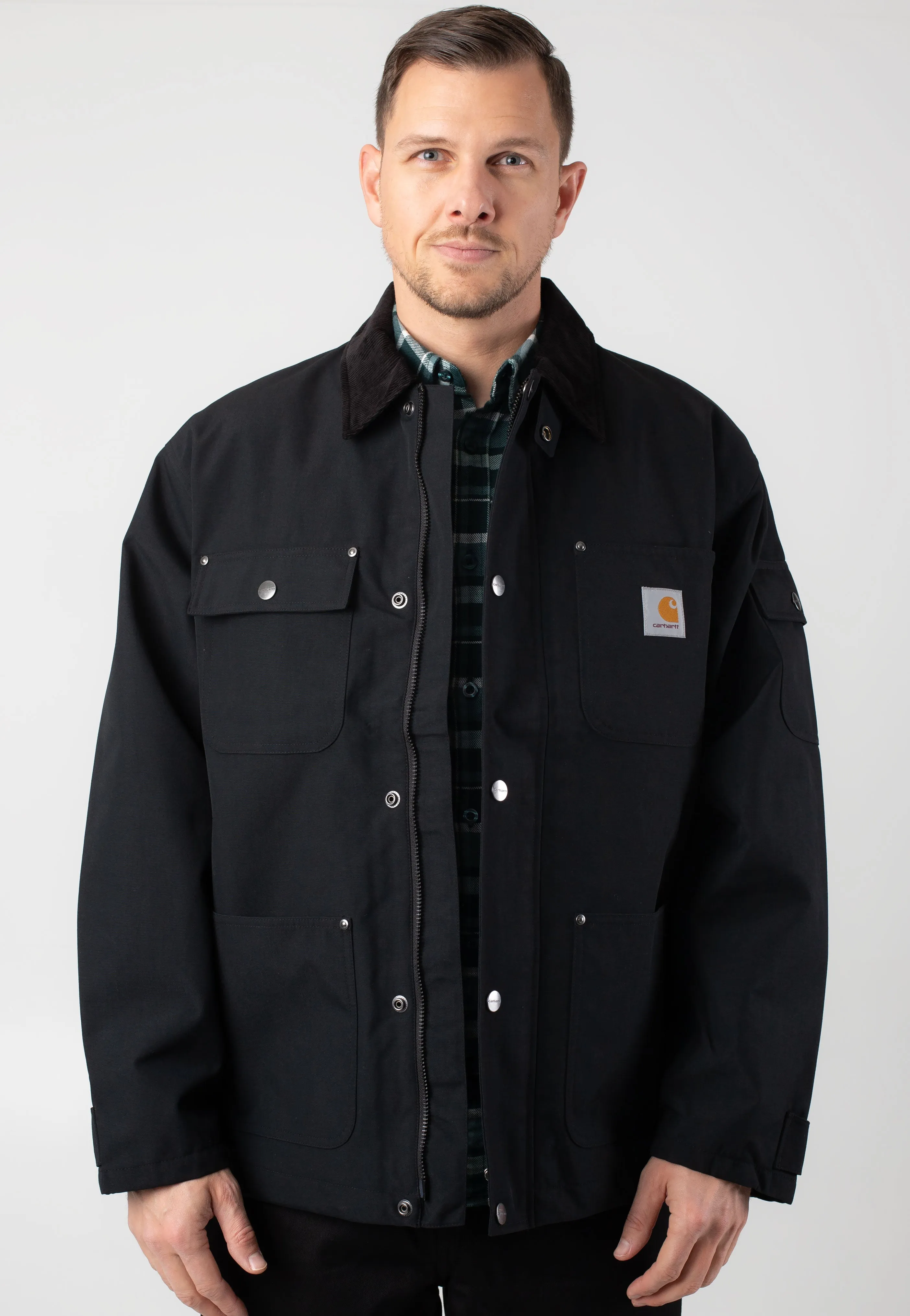 Carhartt WIP - Clapton Black/Black - Jacket Hint Street Style