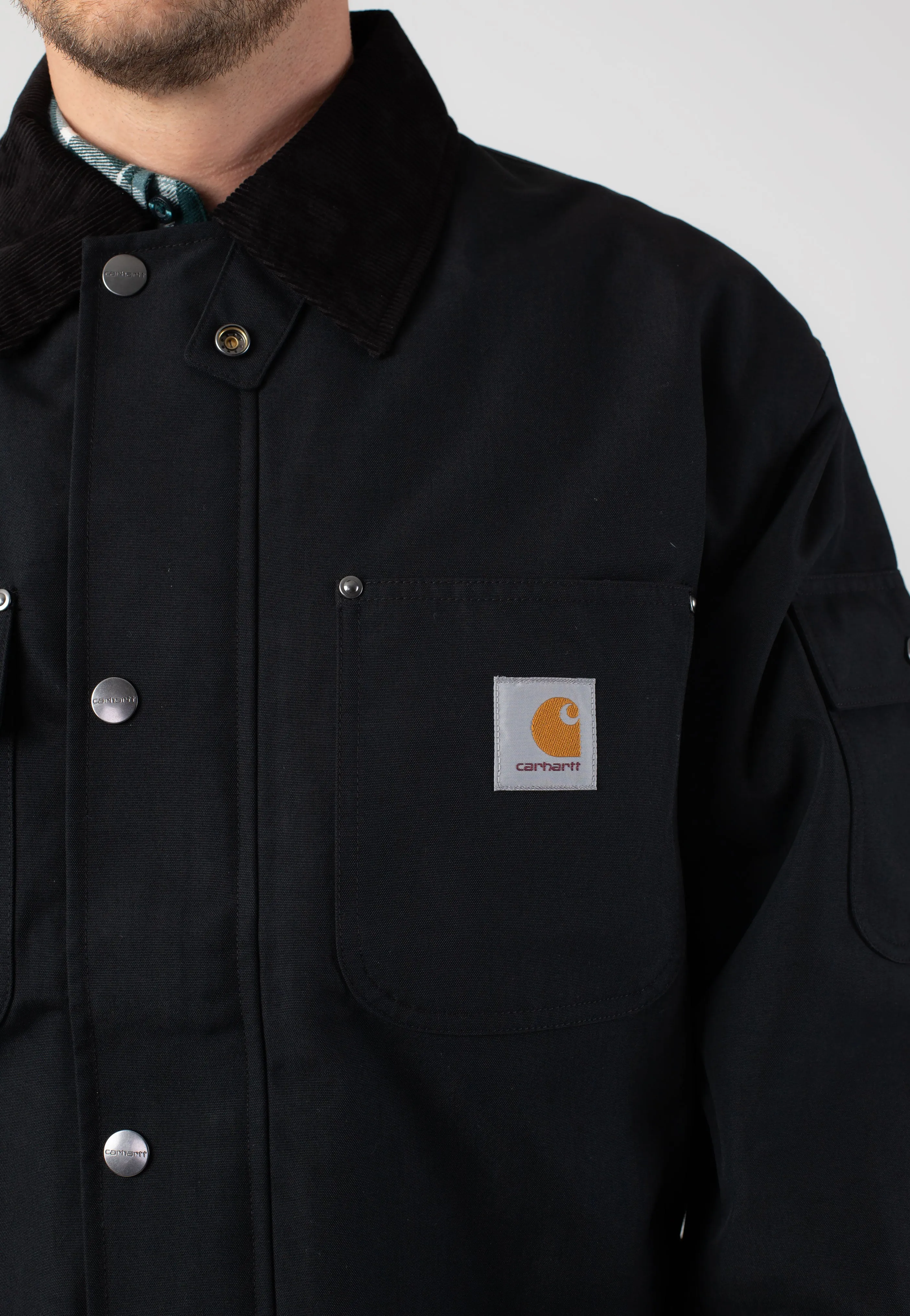 Everyday Jacket Carhartt WIP - Clapton Black/Black - Jacket