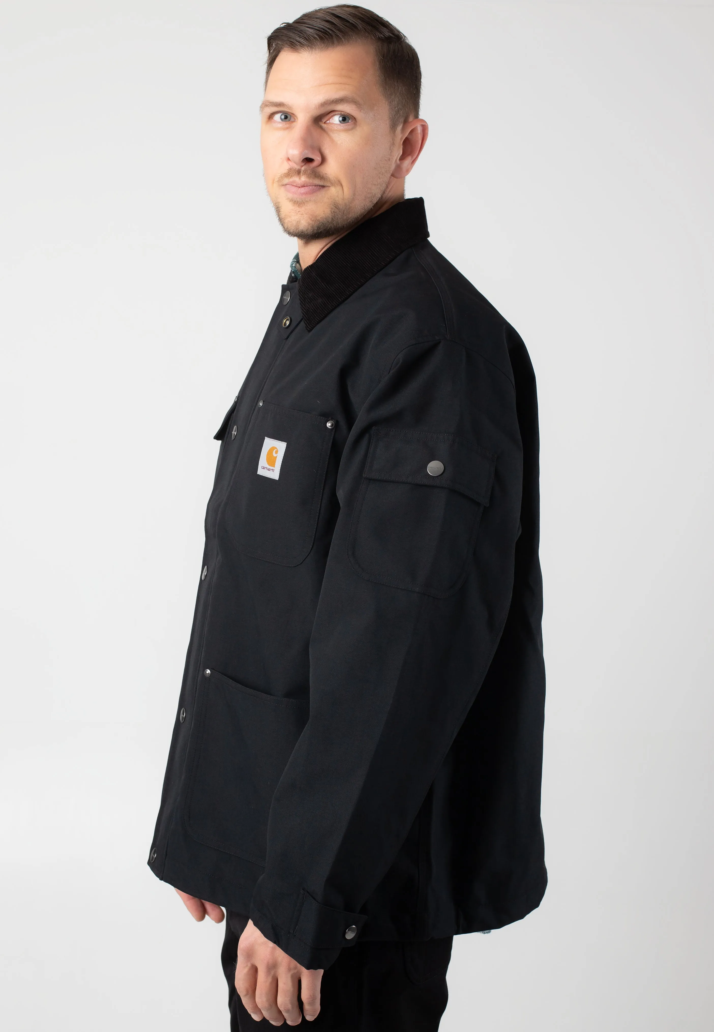 Everyday Jacket Carhartt WIP - Clapton Black/Black - Jacket