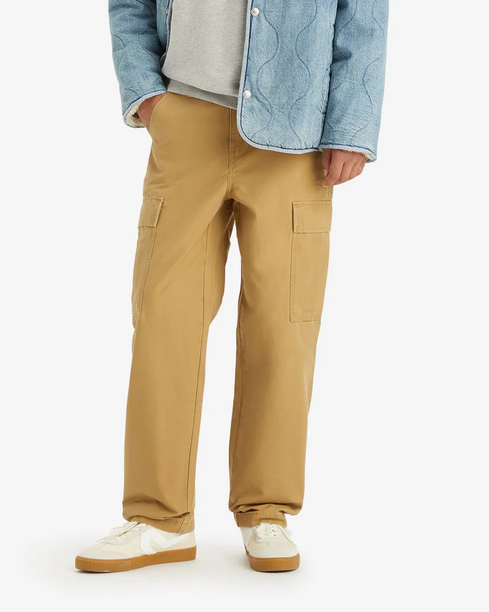 Levi's XX Cargo Straight - British Khaki Canvas | Levi's Chinos & Non-Denim Pants | JEANSTORE