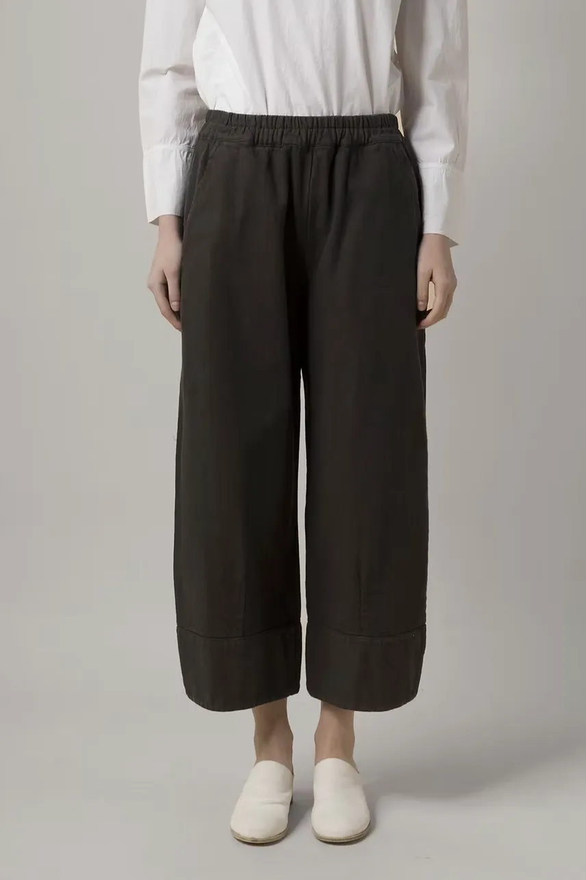 Classic Gym Ready Elastic Ebano Pant