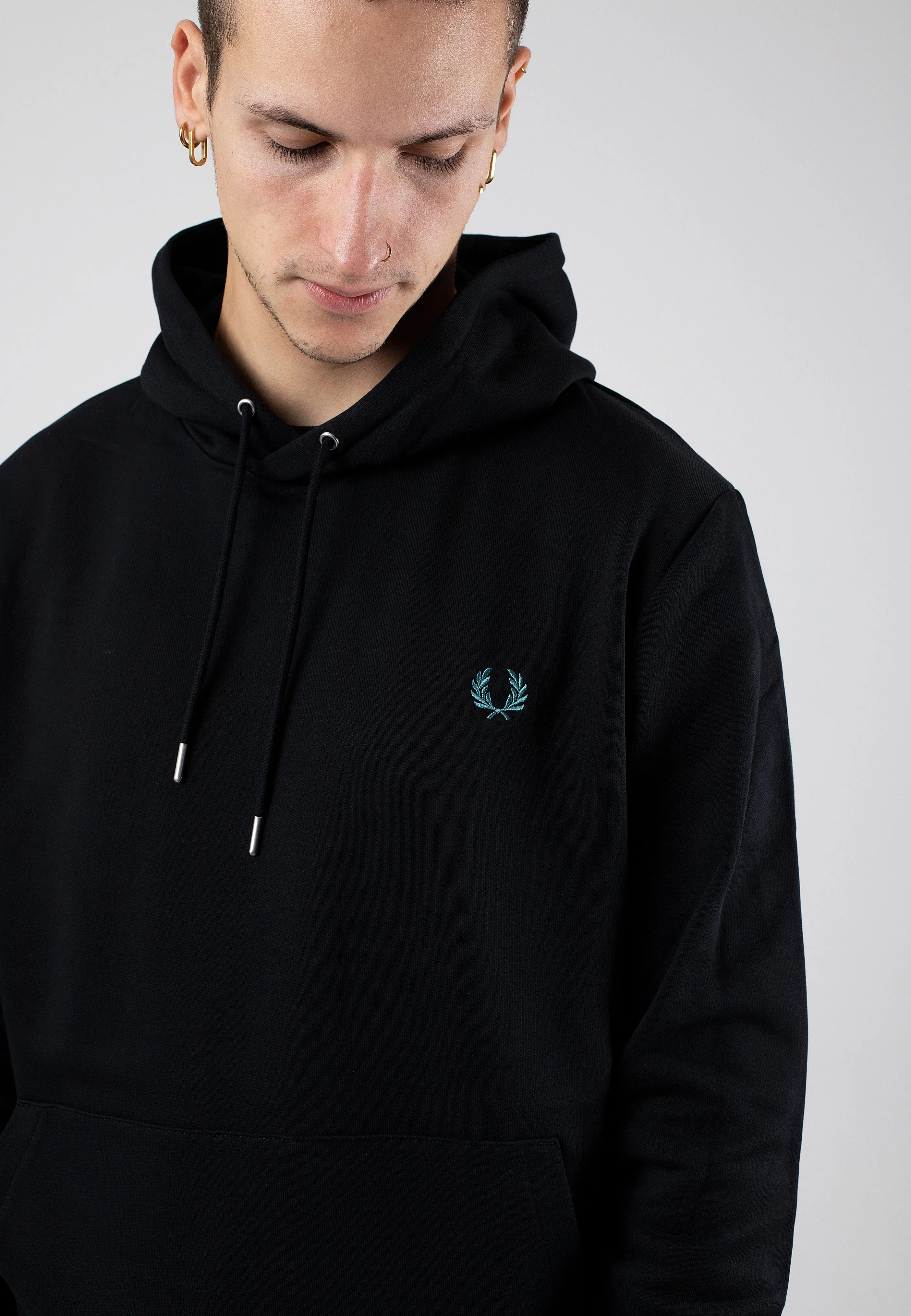 Everyday Use Fred Perry - Rave Graphic Black - Hoodie
