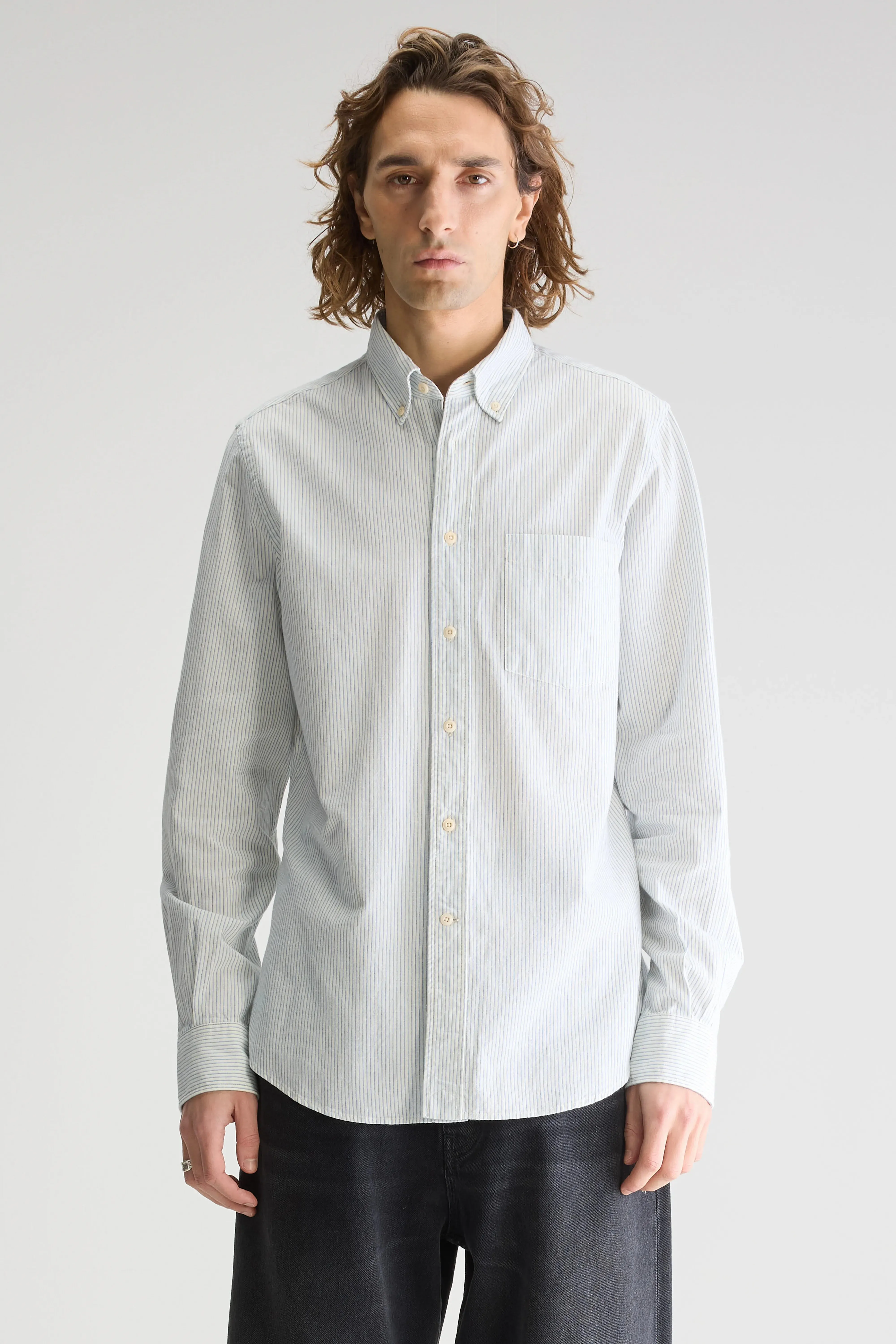 Everyday Wear Mire slim shirt (251 / M / STRIPE D)