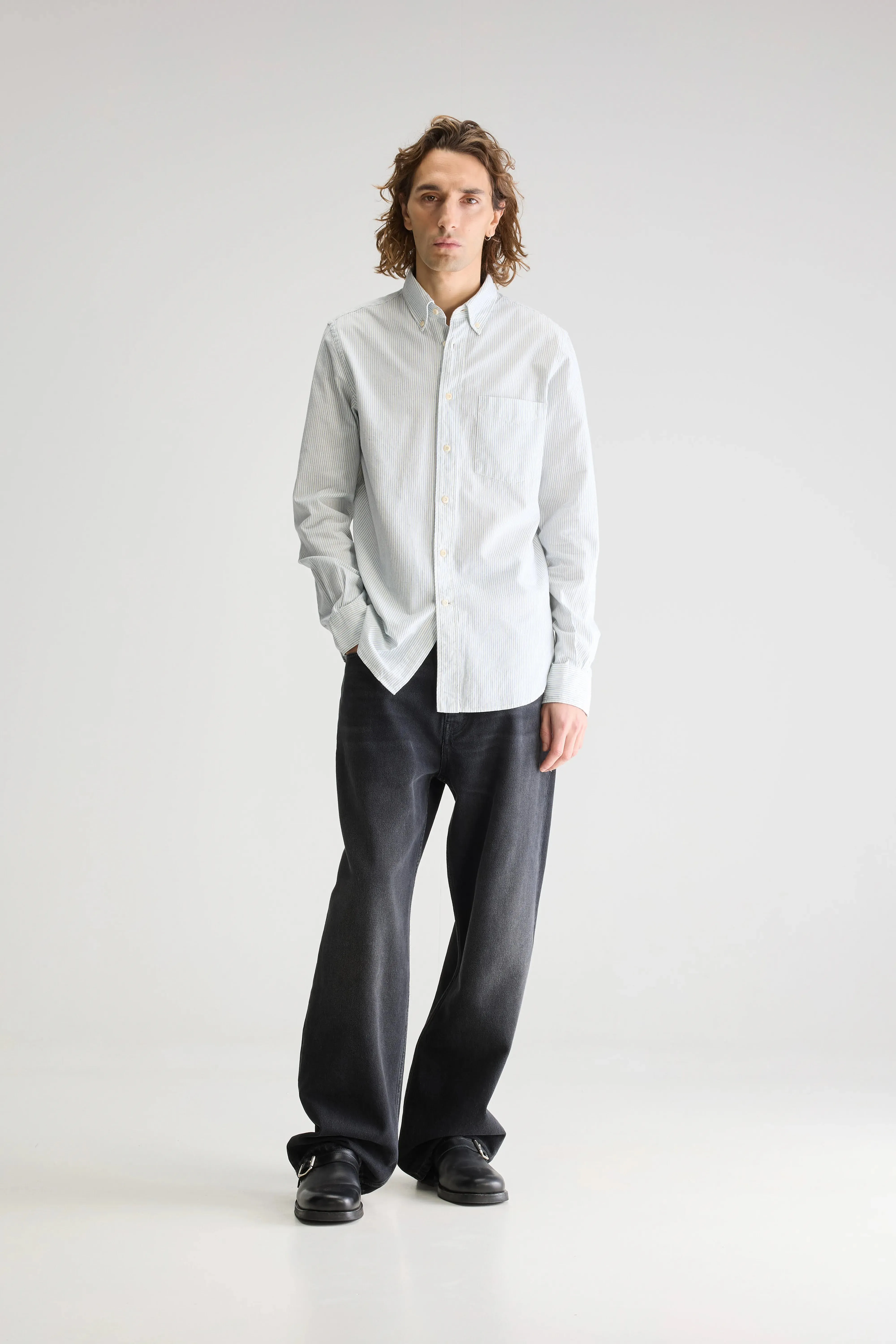 Everyday Wear Mire slim shirt (251 / M / STRIPE D)