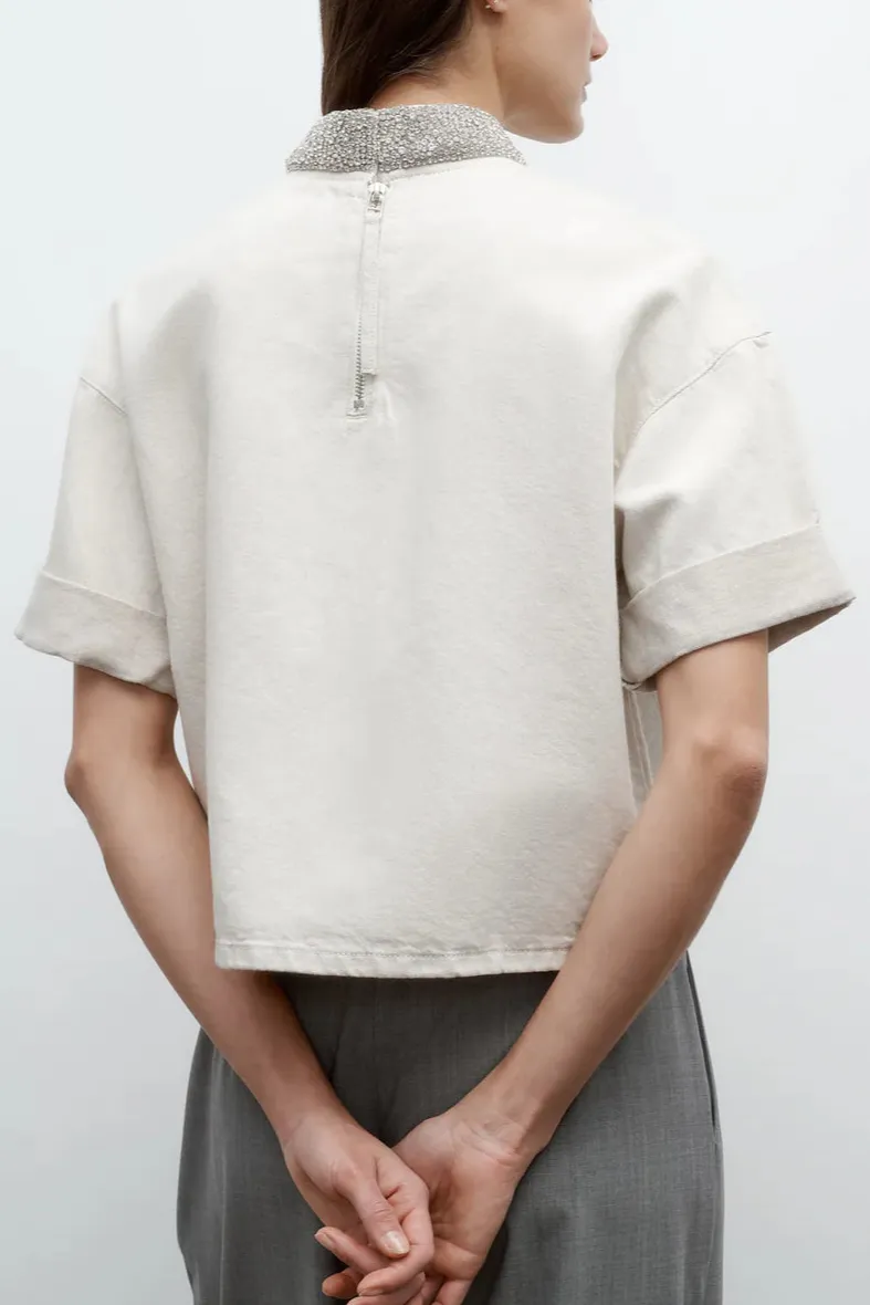 Ex T w Crystal Collar Soft Touch