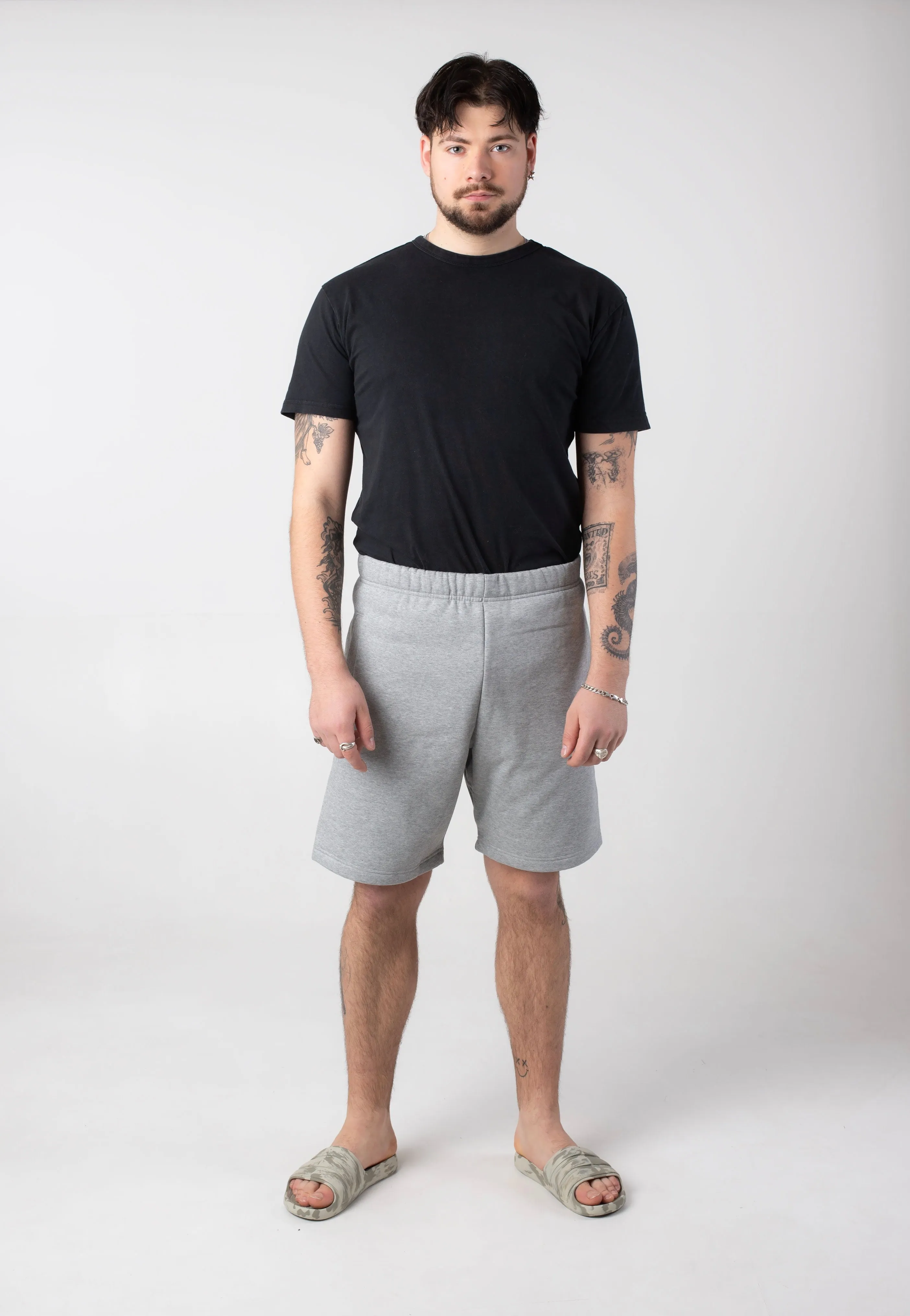 Collectible Carhartt WIP - Chase Sweat Grey Heather/Gold - Shorts