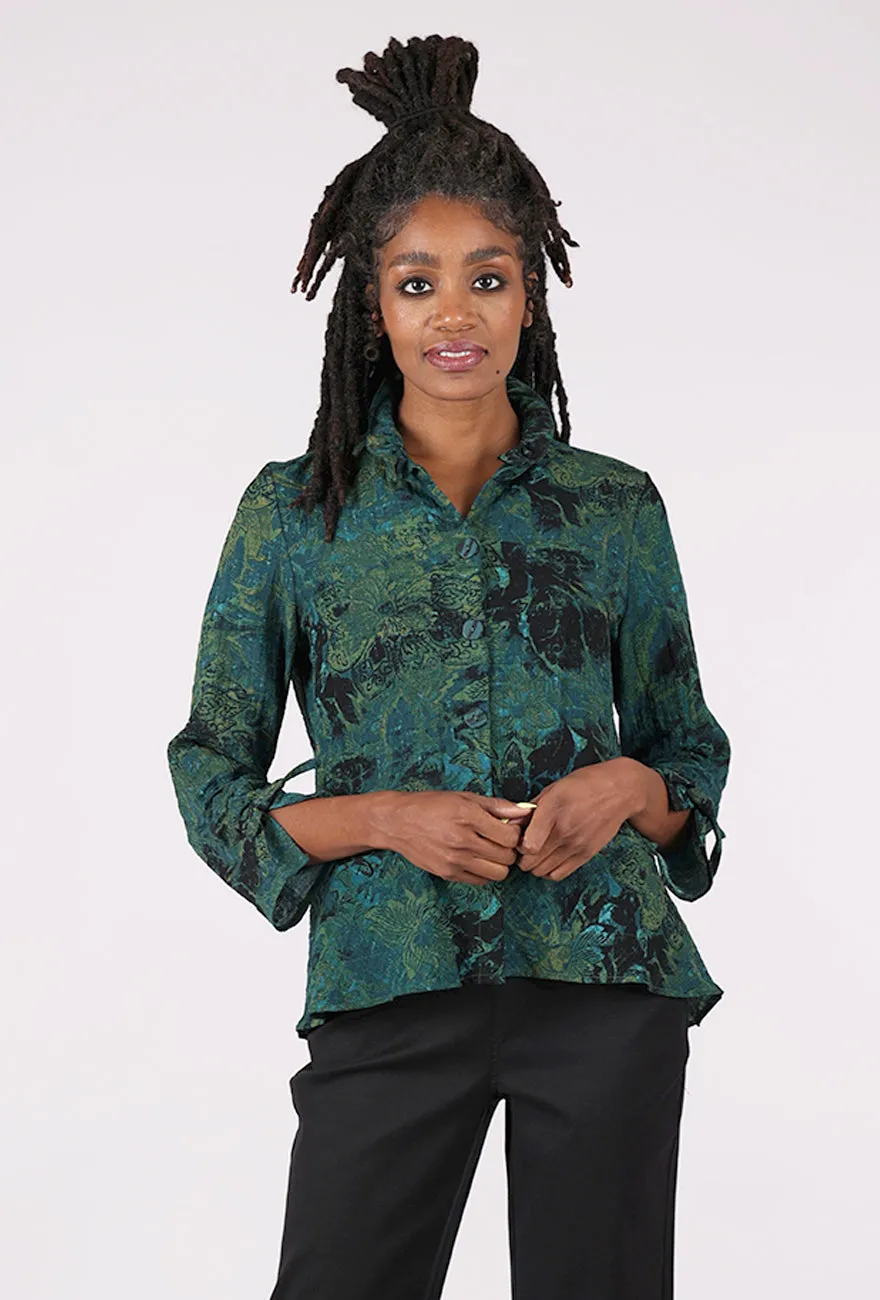Express Floral Event Jacket, Everglade Chill Weather Autumn Layers
