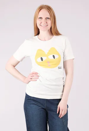 Cat's Meow Tee, White Seasonal Style Trend Non-toxic