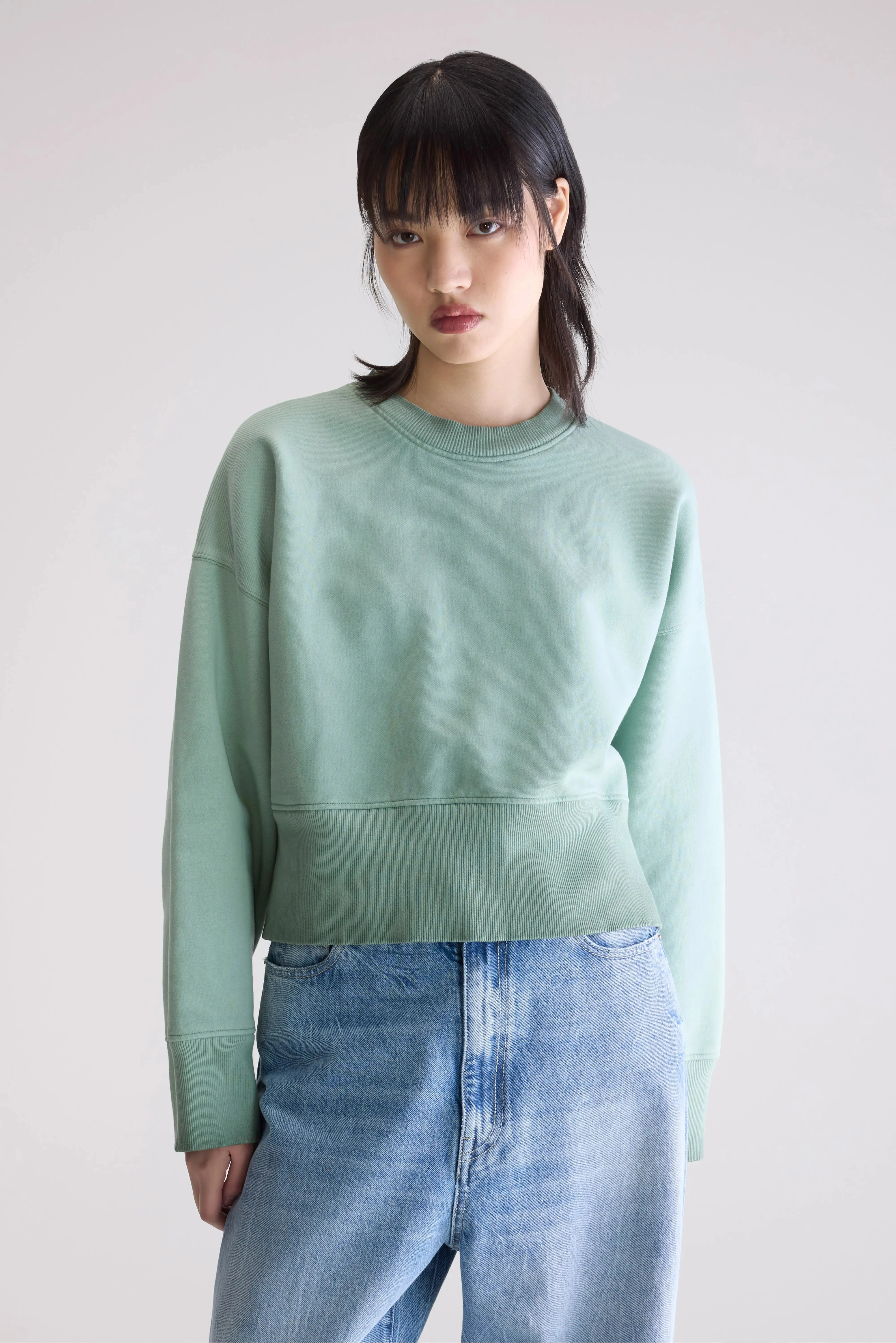 Eye Catching Slenni crewneck sweatshirt (252 / W / EUCALYPTUS)