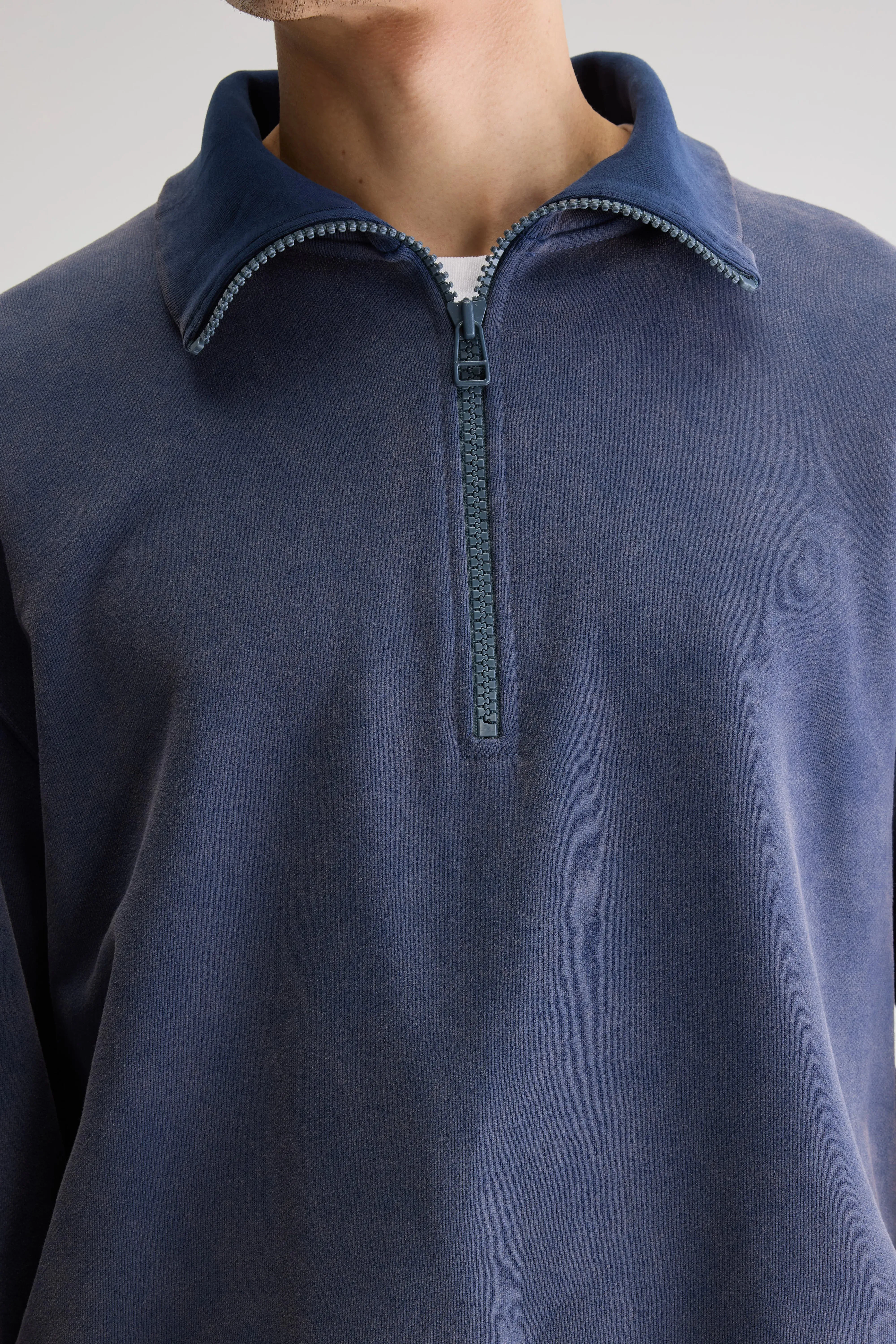 Faber half-zip sweatshirt (251 / M / REGAL BLUE) Beach Wear
