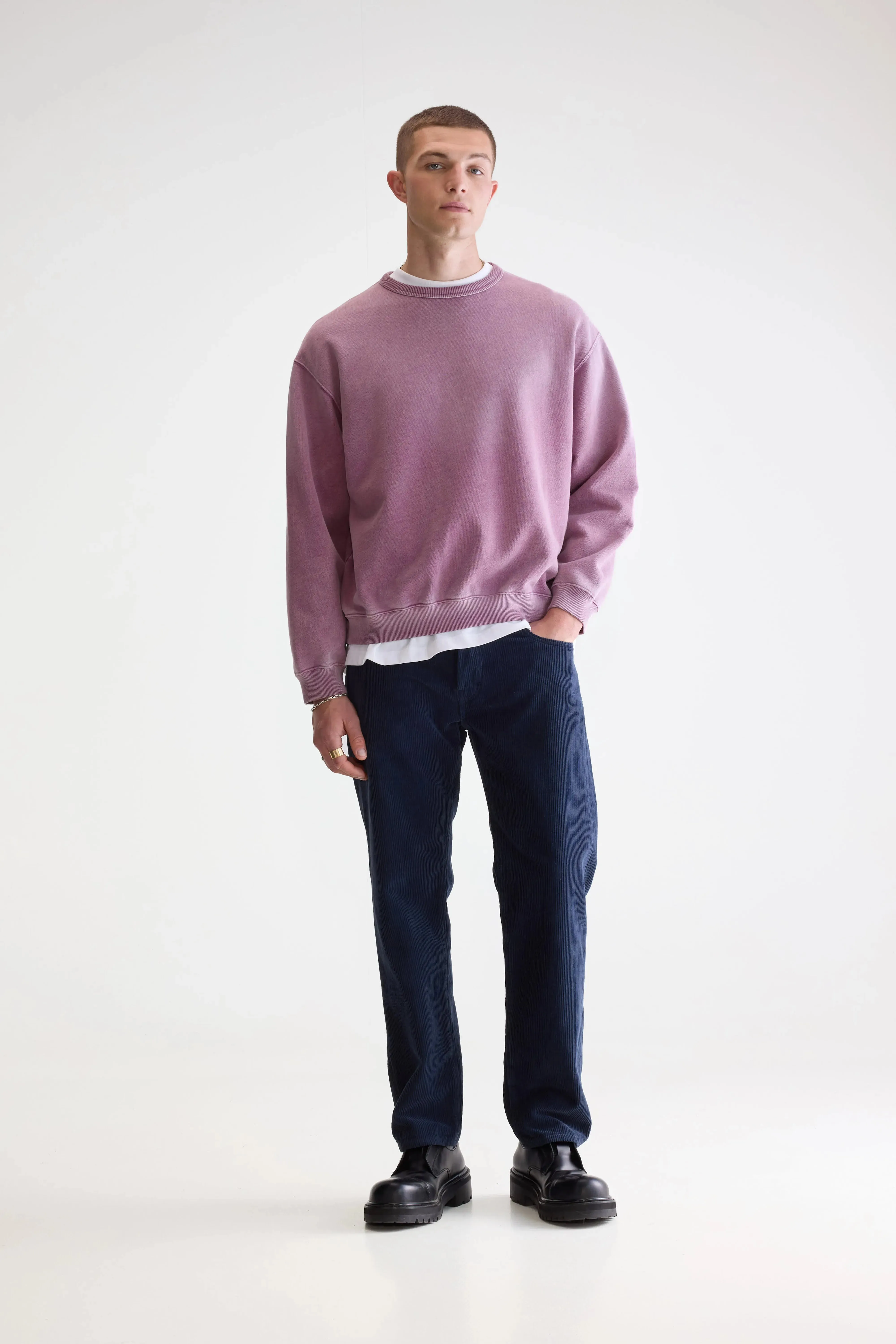 Fabien crewneck sweatshirt (252 / M / VELVET) Classic Light