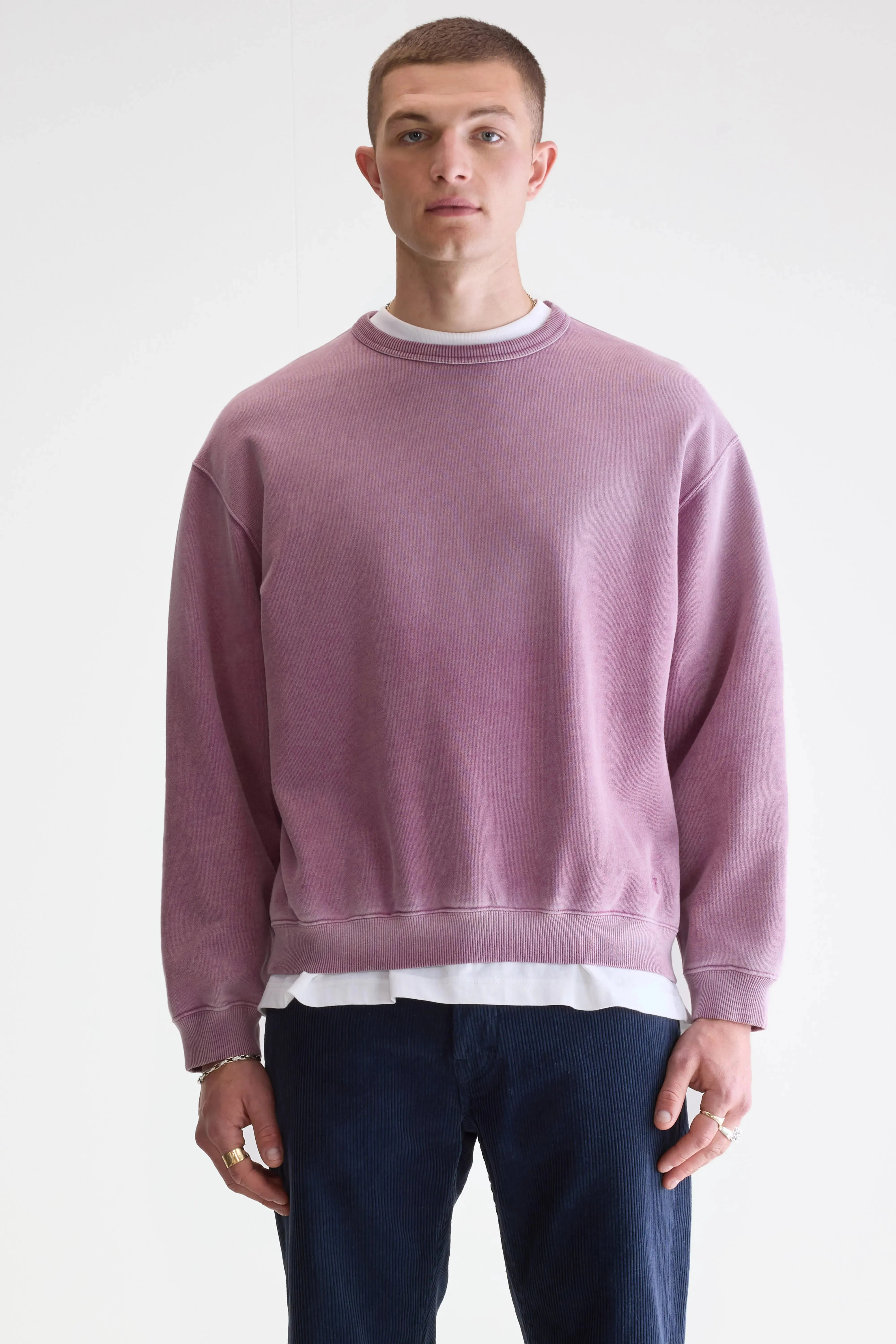 Fabien crewneck sweatshirt (252 / M / VELVET) Classic Light